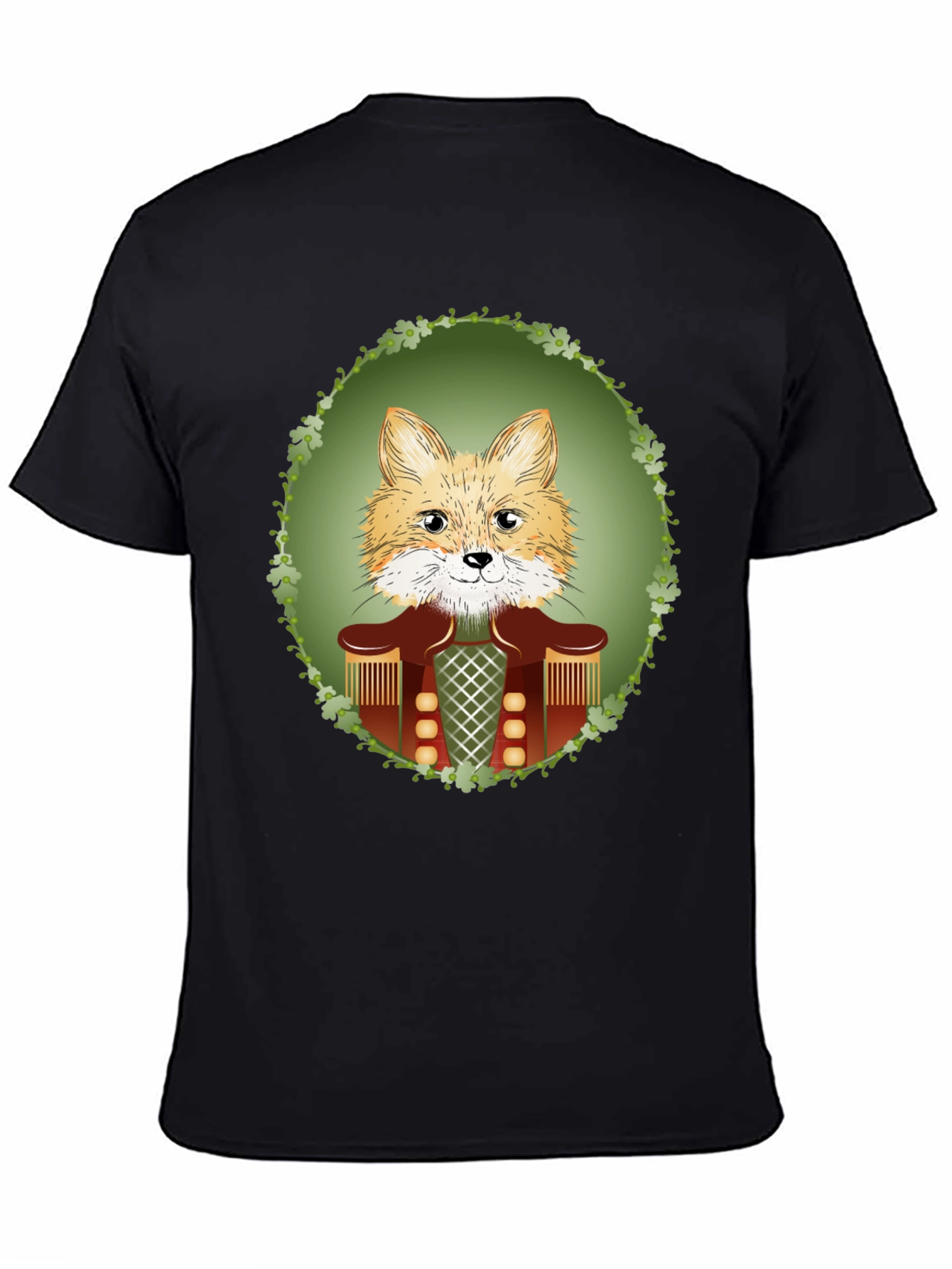 Fox Nutcracker T-Shirt - Unique Animal Design