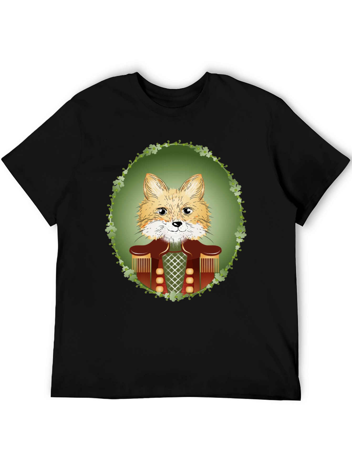 Fox Nutcracker T-Shirt - Unique Animal Design