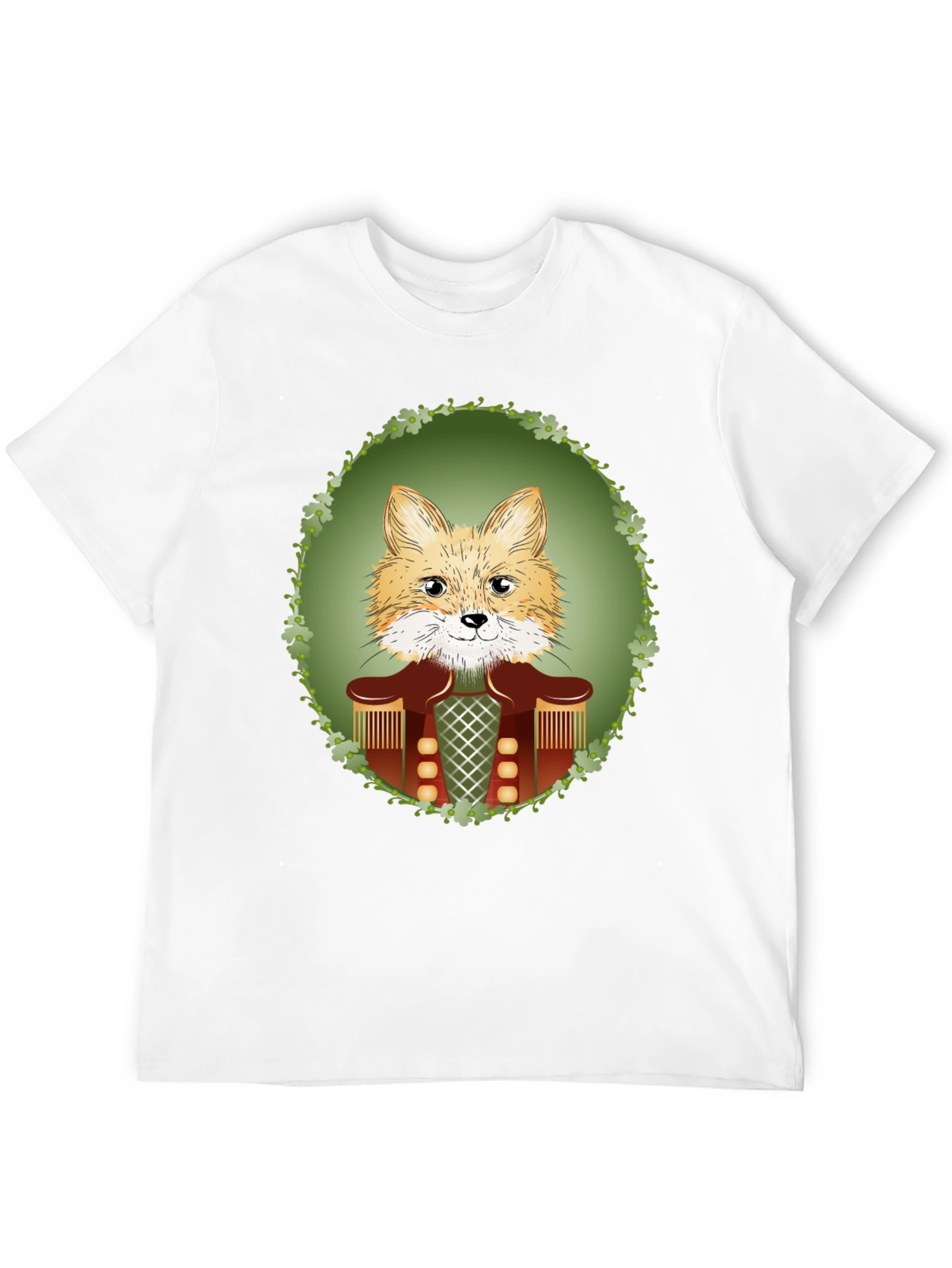 Fox Nutcracker T-Shirt - Unique Animal Design
