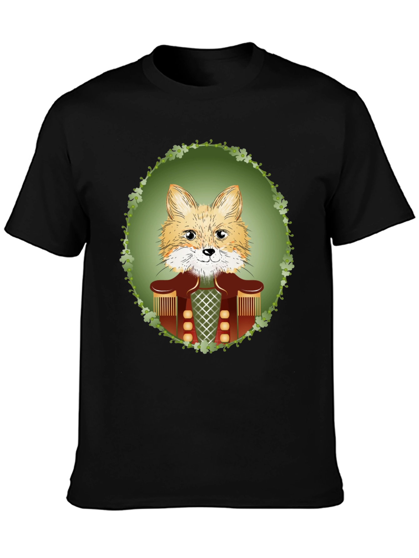 Fox Nutcracker T-Shirt - Unique Animal Design