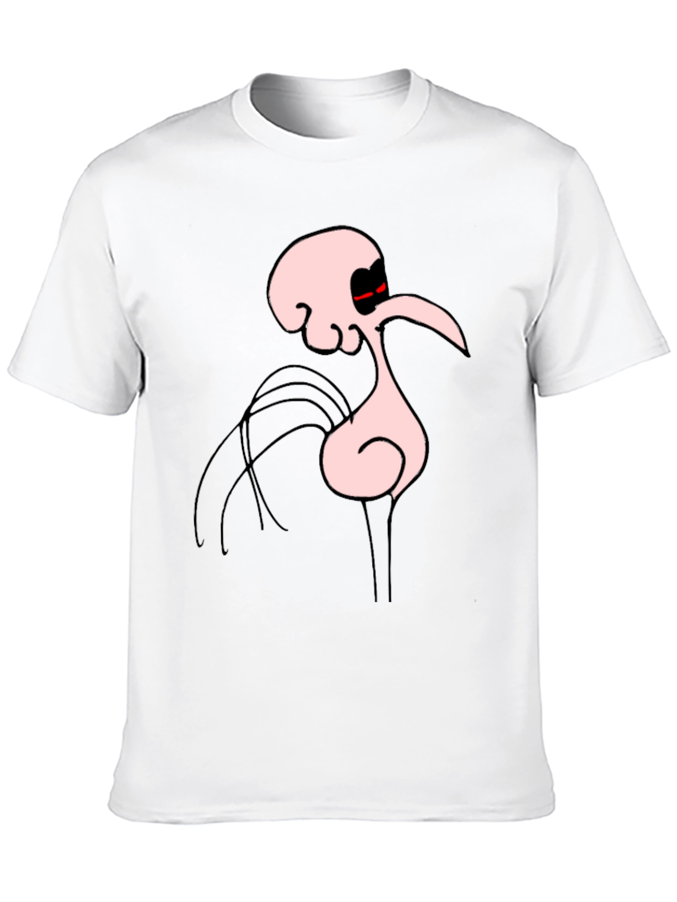 Bold Squidward T-Shirt - Black Cartoon Tee