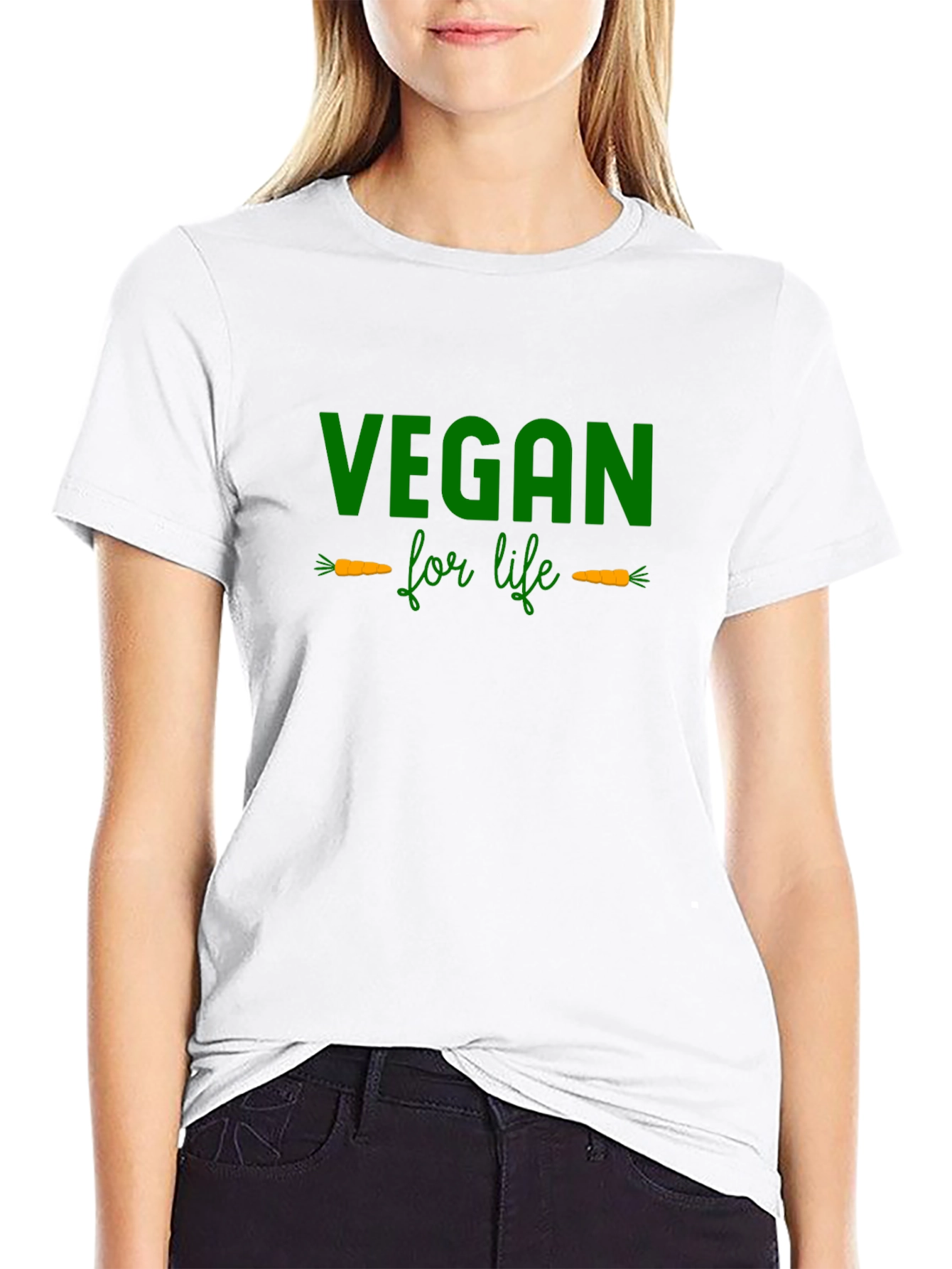 Vegan for Life Graphic Tee