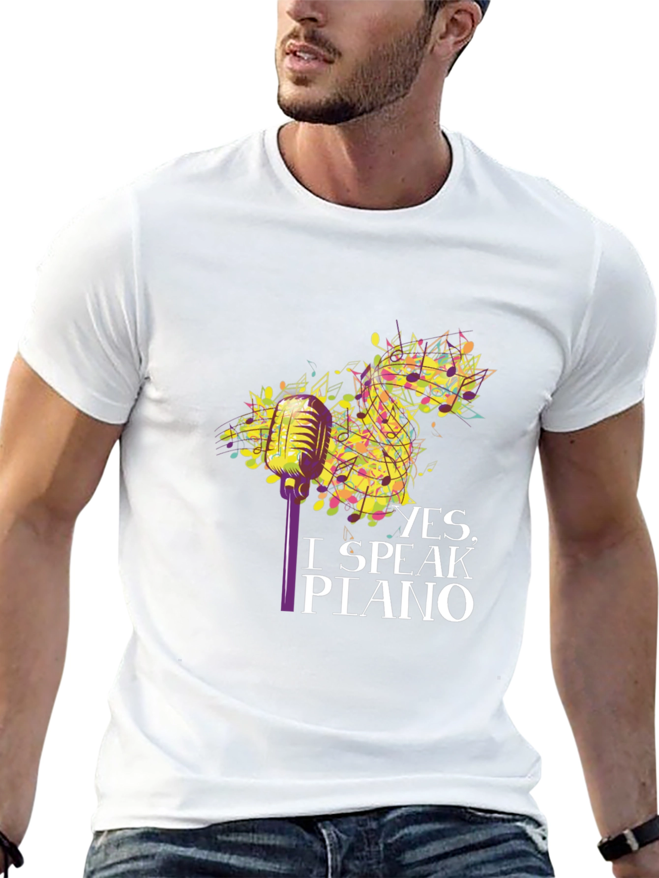 Yes I Speak Piano T-Shirt