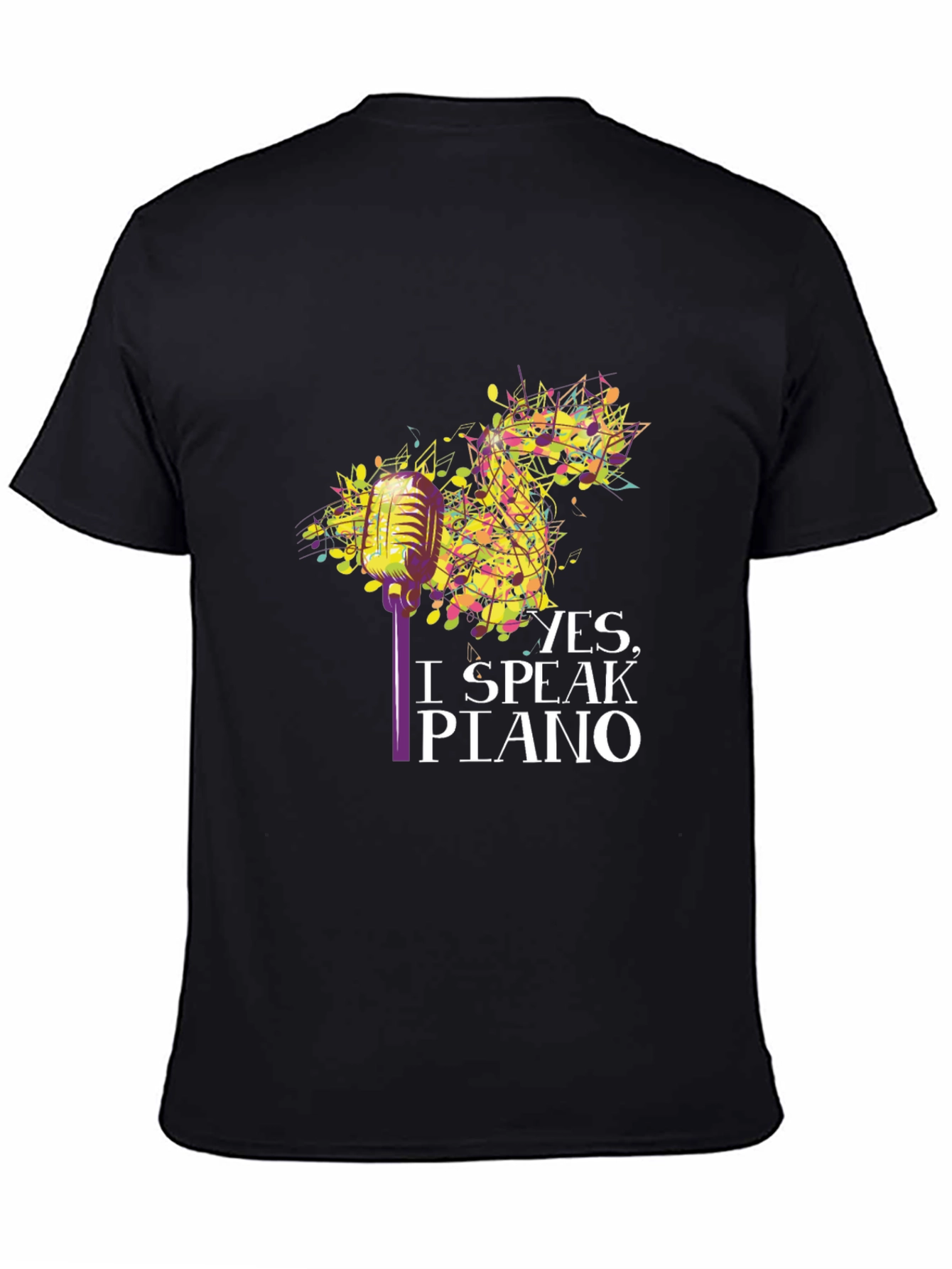 Yes I Speak Piano T-Shirt