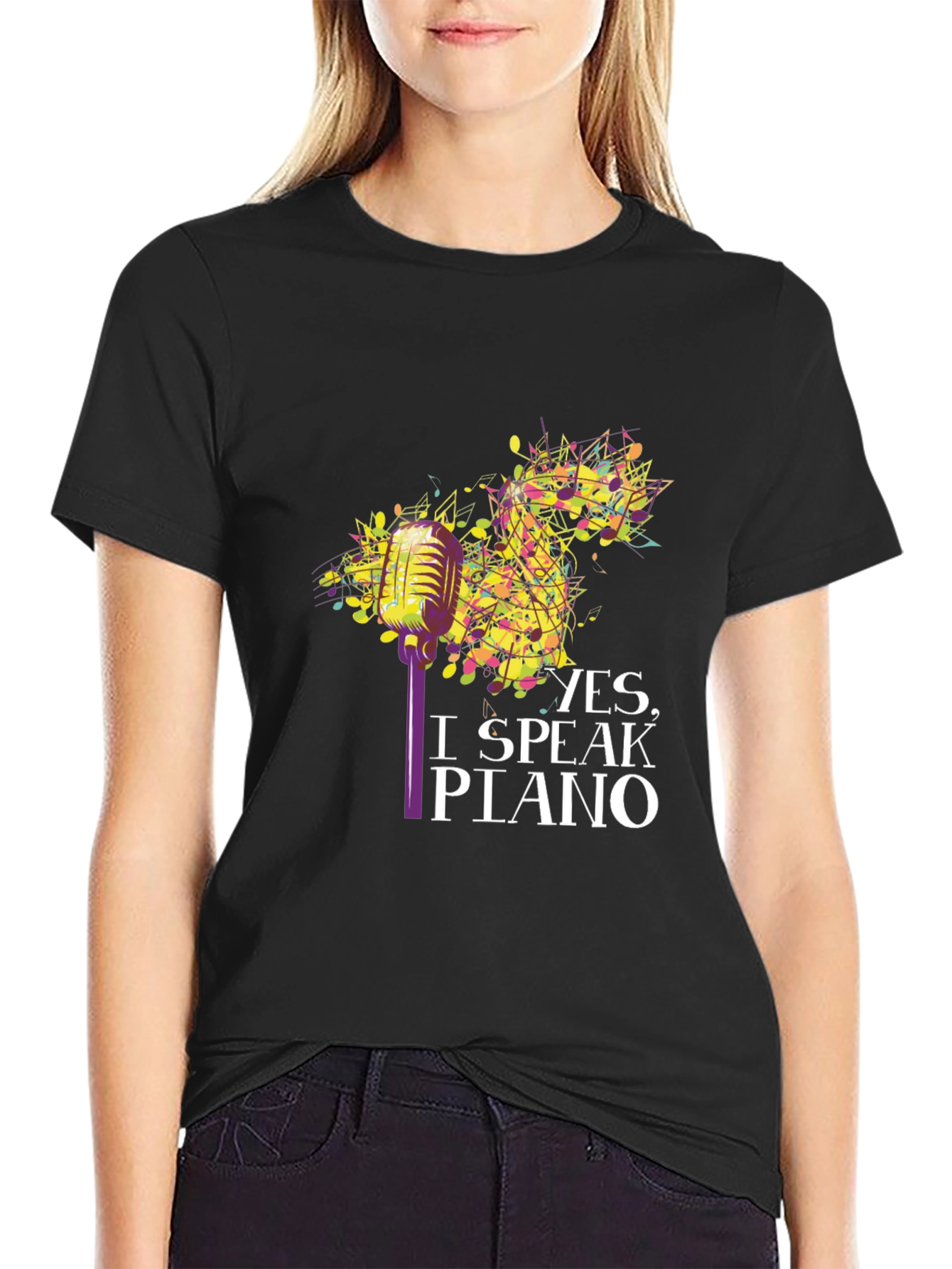 Yes I Speak Piano T-Shirt