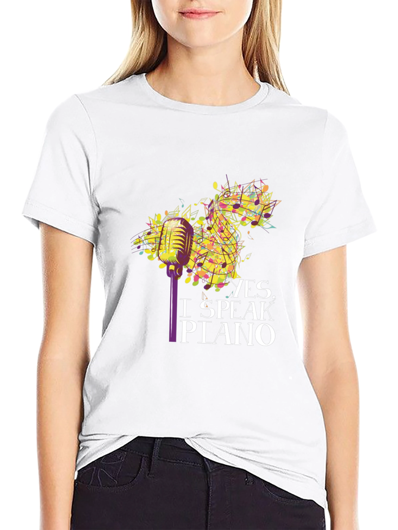 Yes I Speak Piano T-Shirt