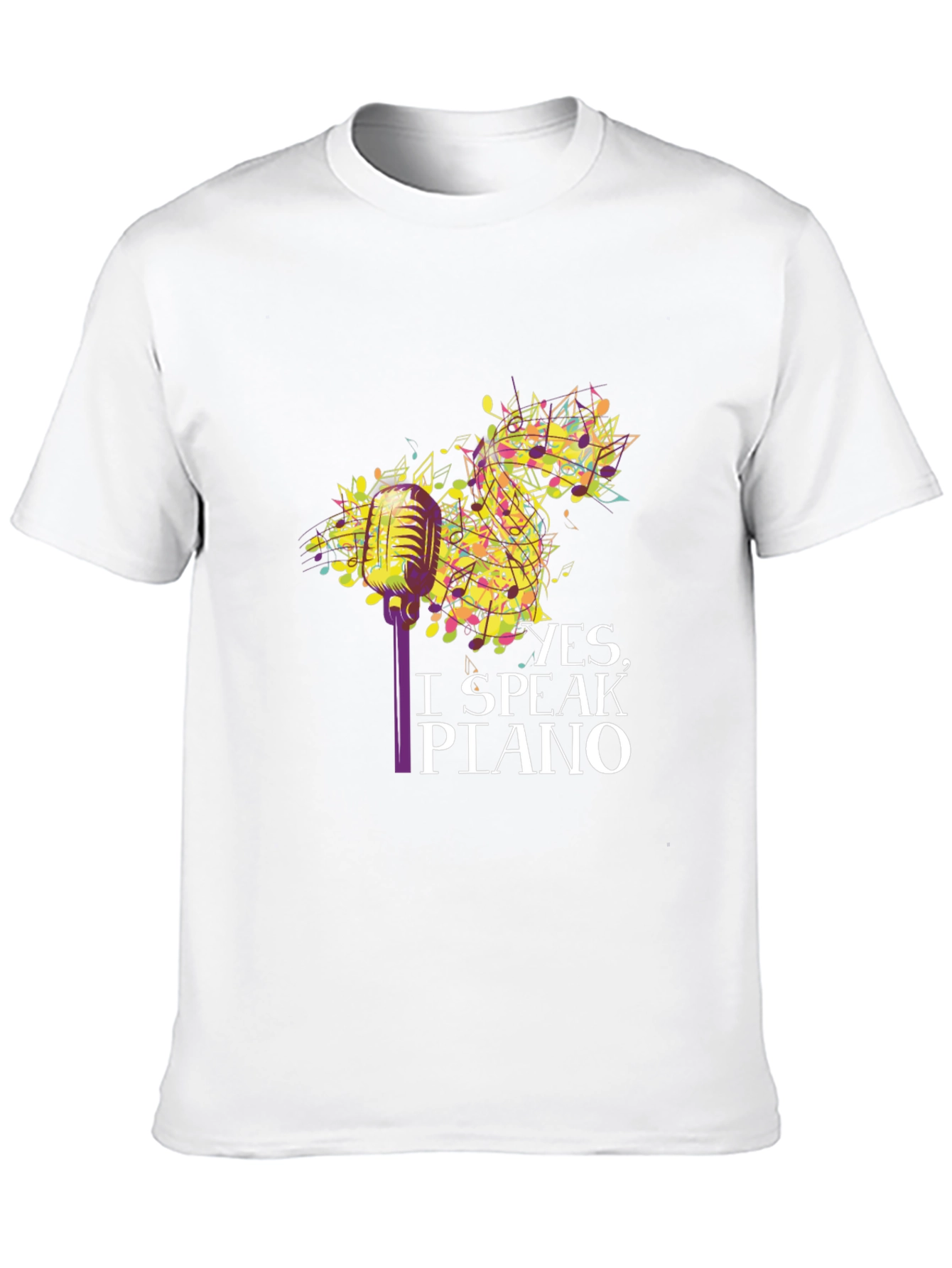 Yes I Speak Piano T-Shirt