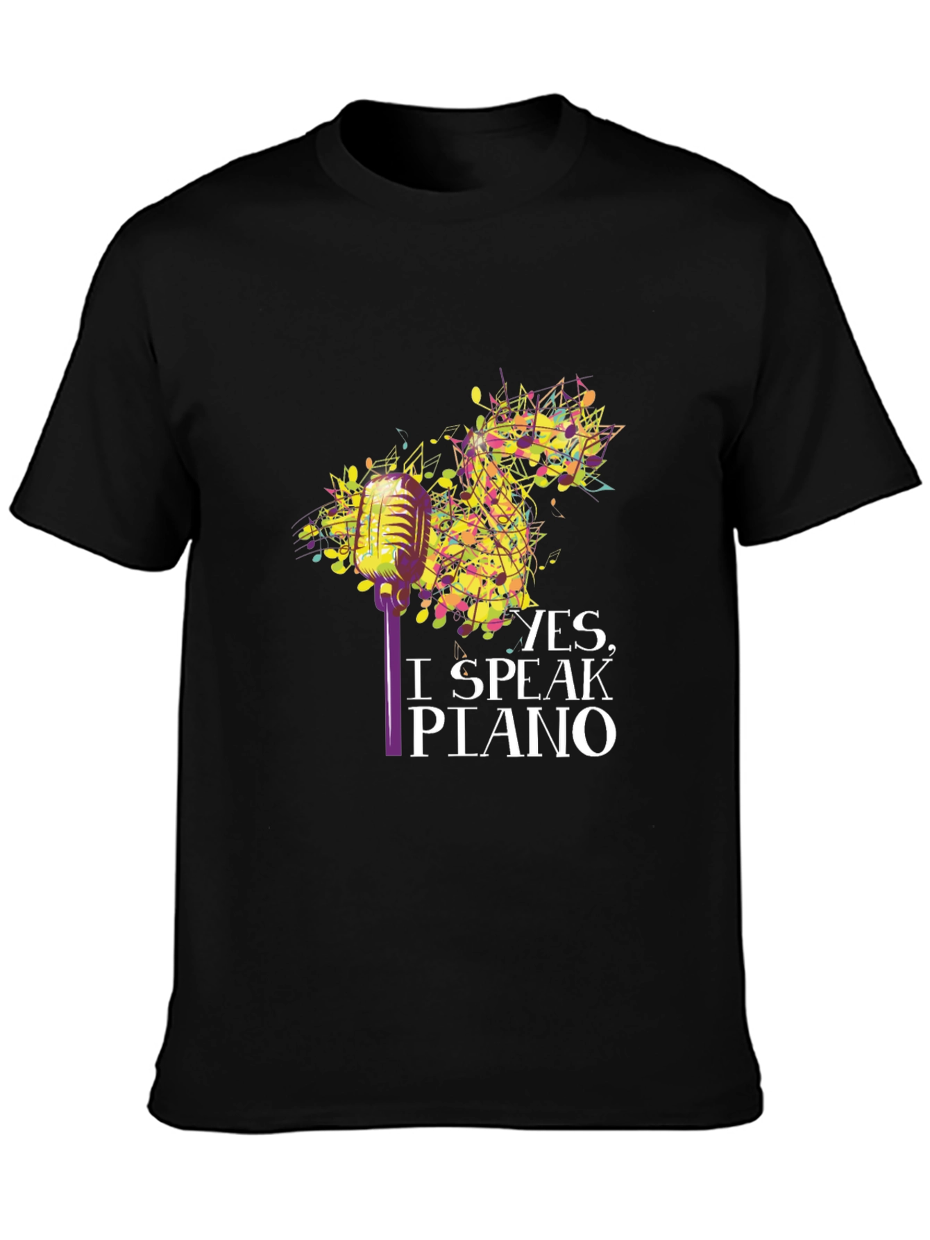 Yes I Speak Piano T-Shirt