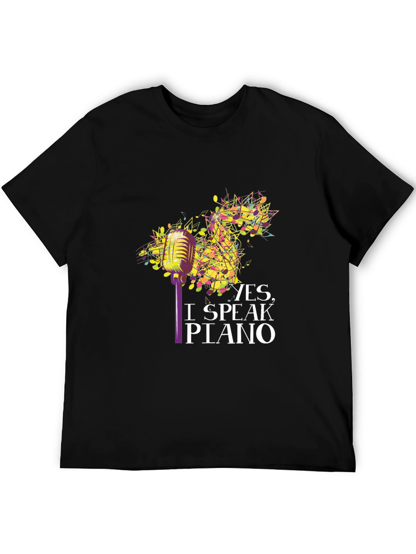 Yes I Speak Piano T-Shirt