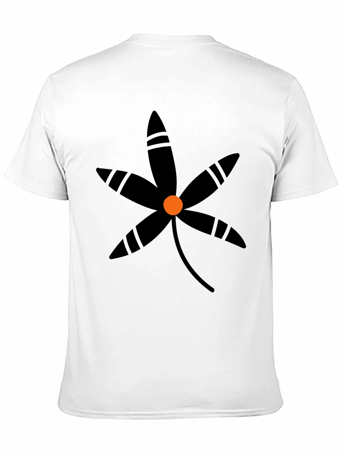 Black Floral Graphic T-Shirt - Stylish Casual Wear