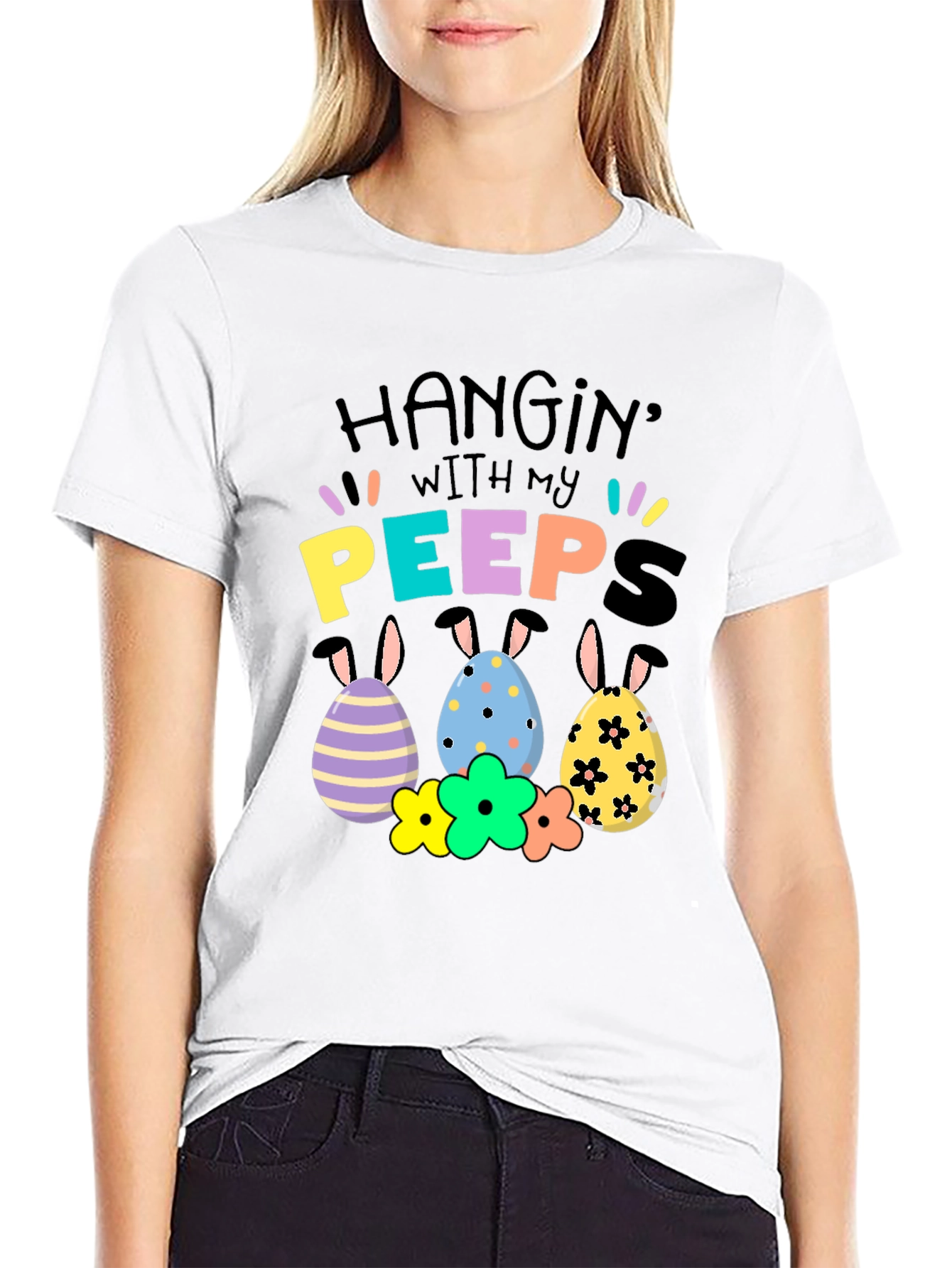Hanging with My Peeps Easter T-Shirt