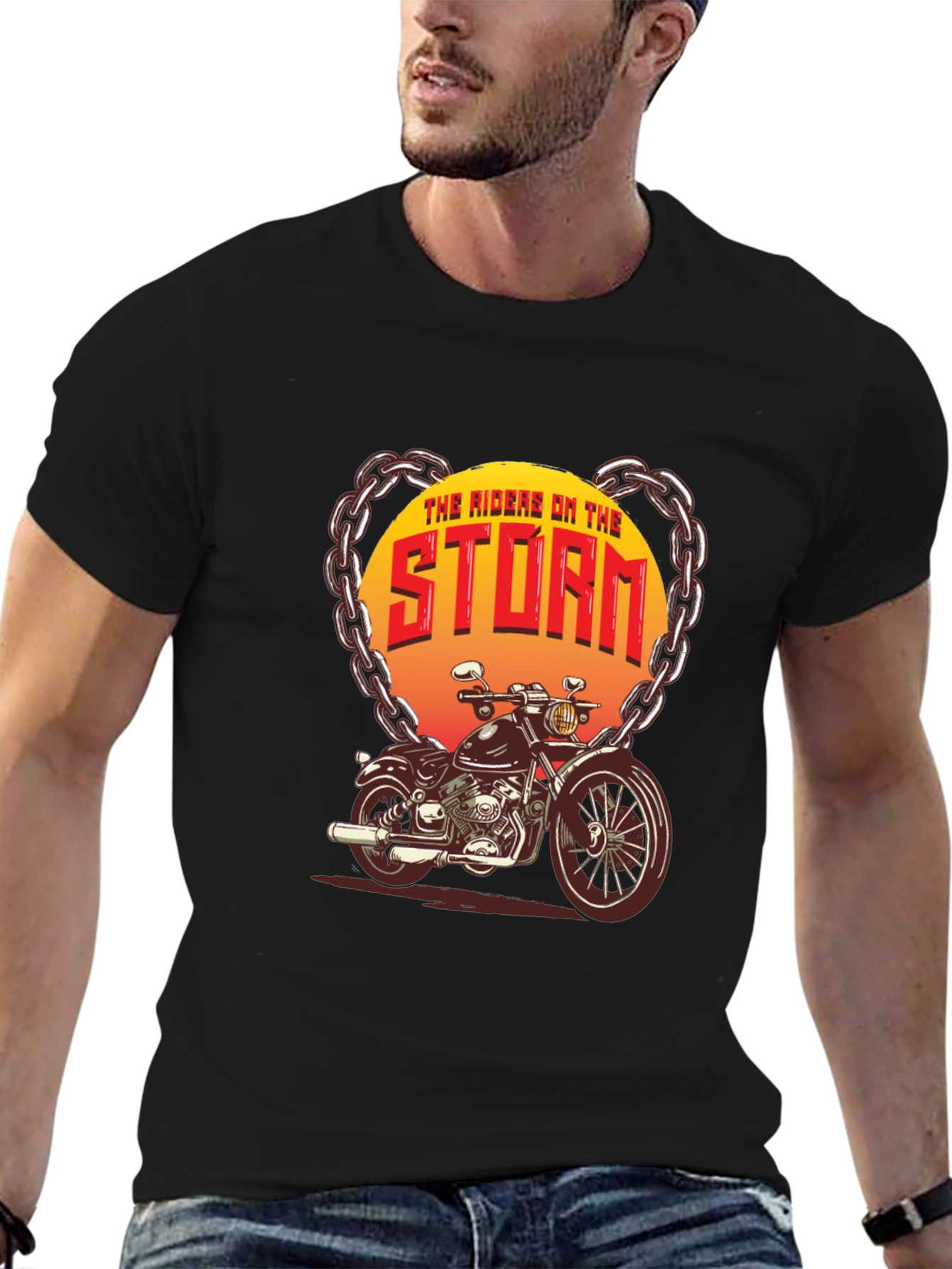 The Riders on the Storm Motorcycle T-Shirt