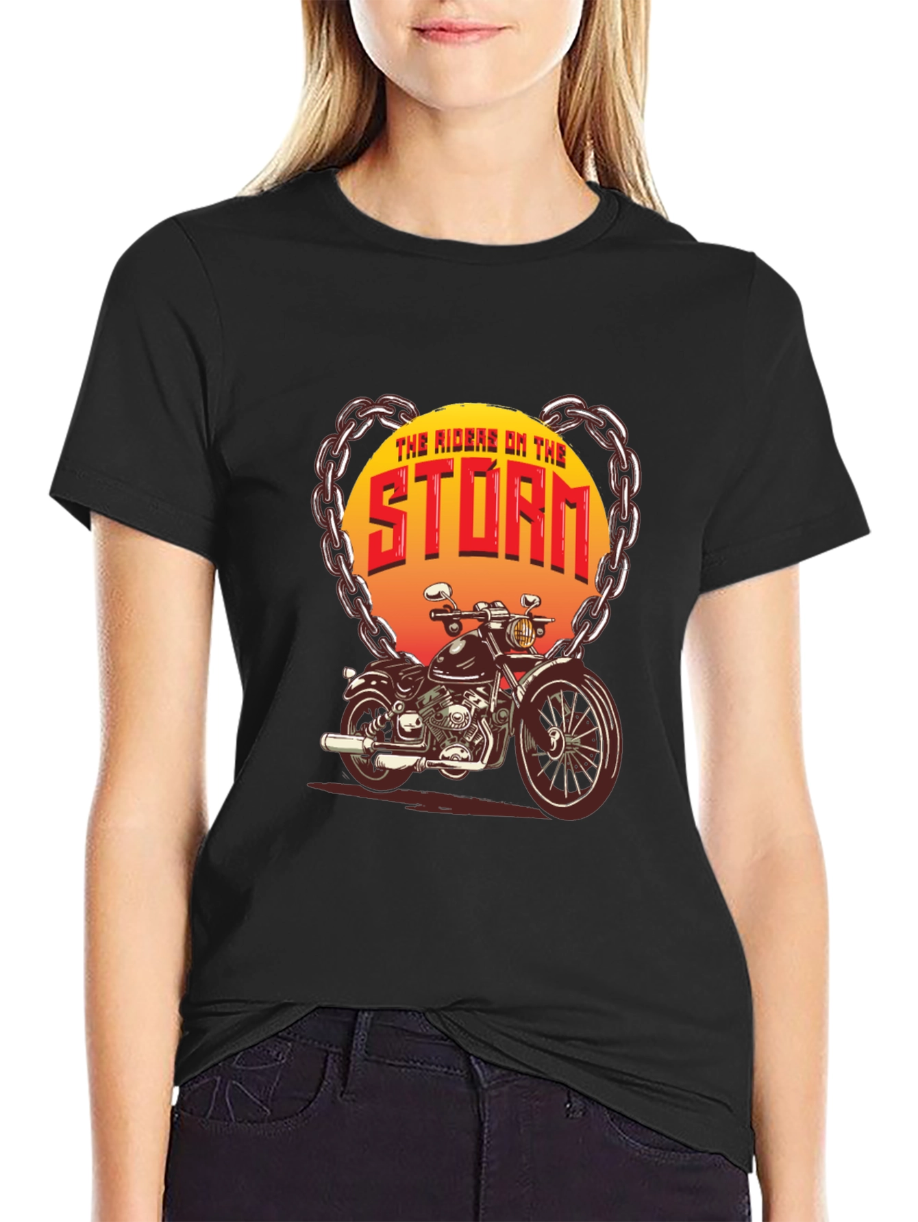 The Riders on the Storm Motorcycle T-Shirt
