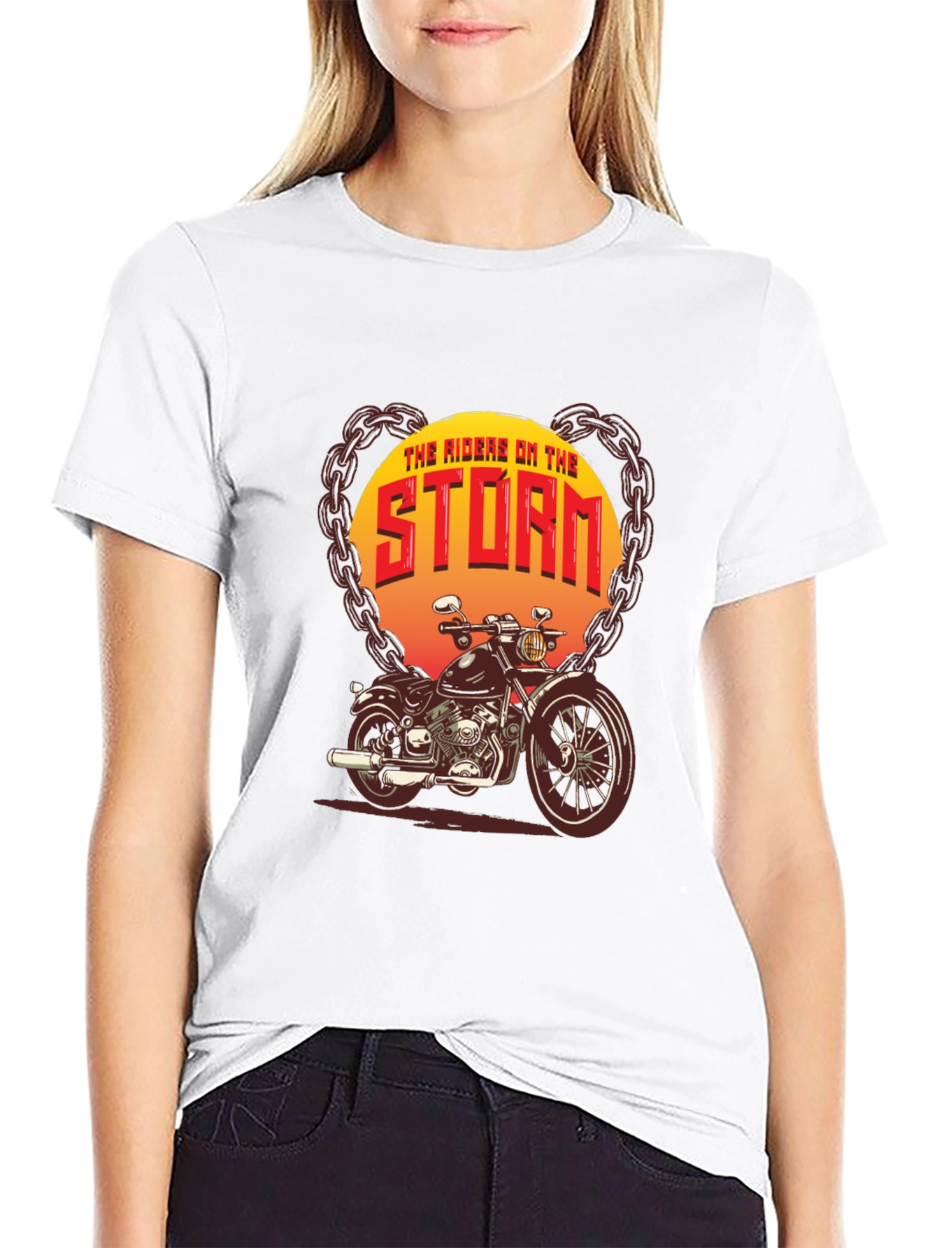 The Riders on the Storm Motorcycle T-Shirt