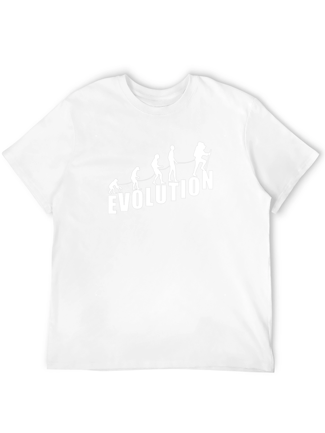 Evolution Hiker Graphic Tee - Black Cotton Blend