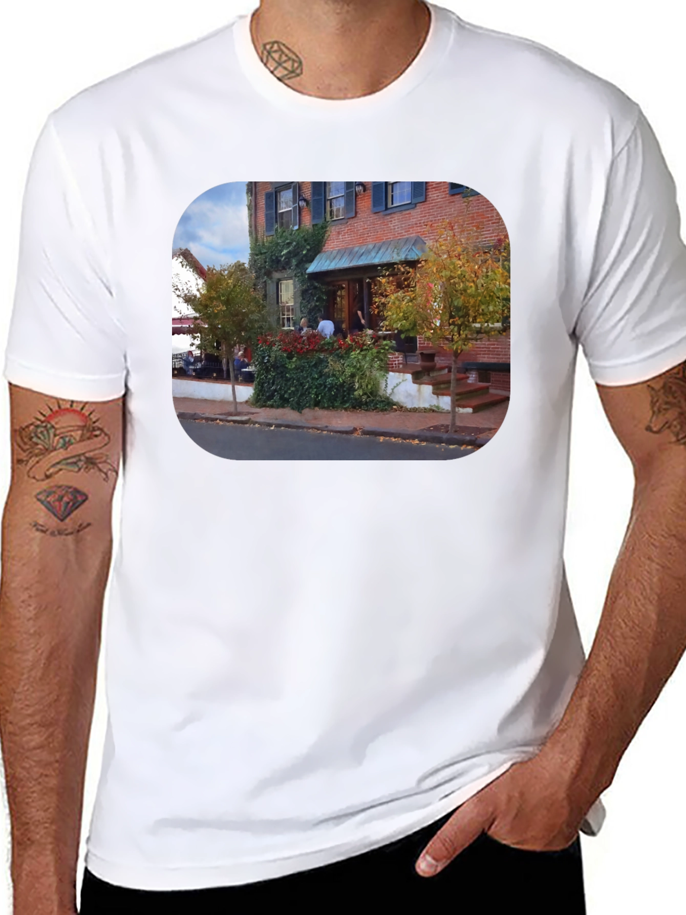 Brick Building T-Shirt