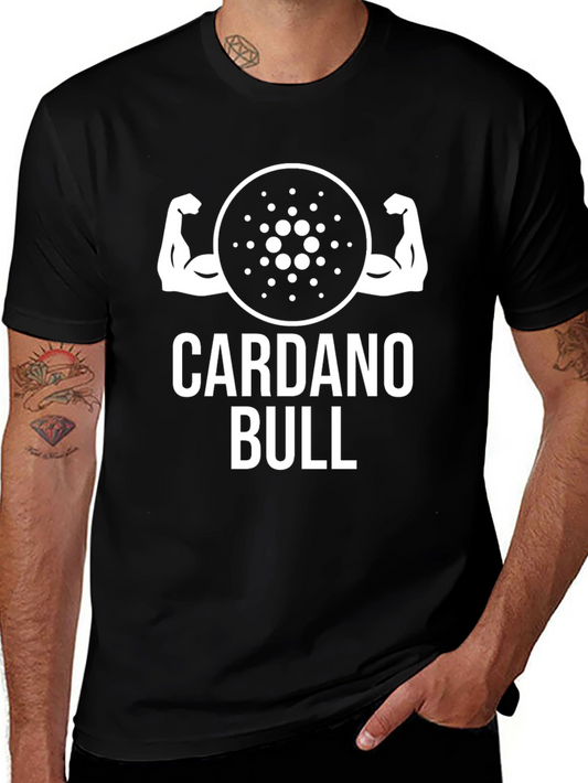 Cardano Bull Crypto T-Shirt