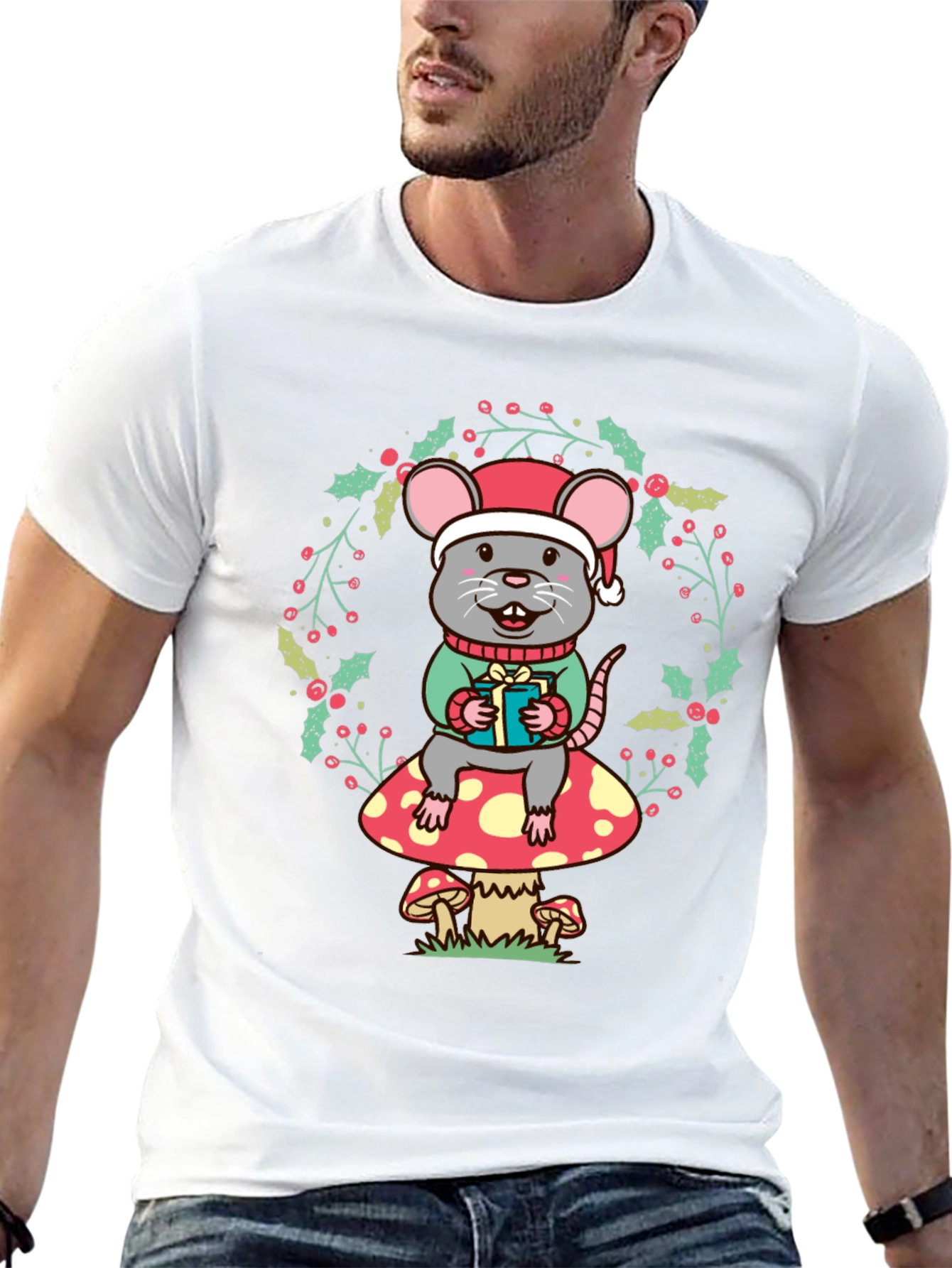 Festive Mouse T-Shirt