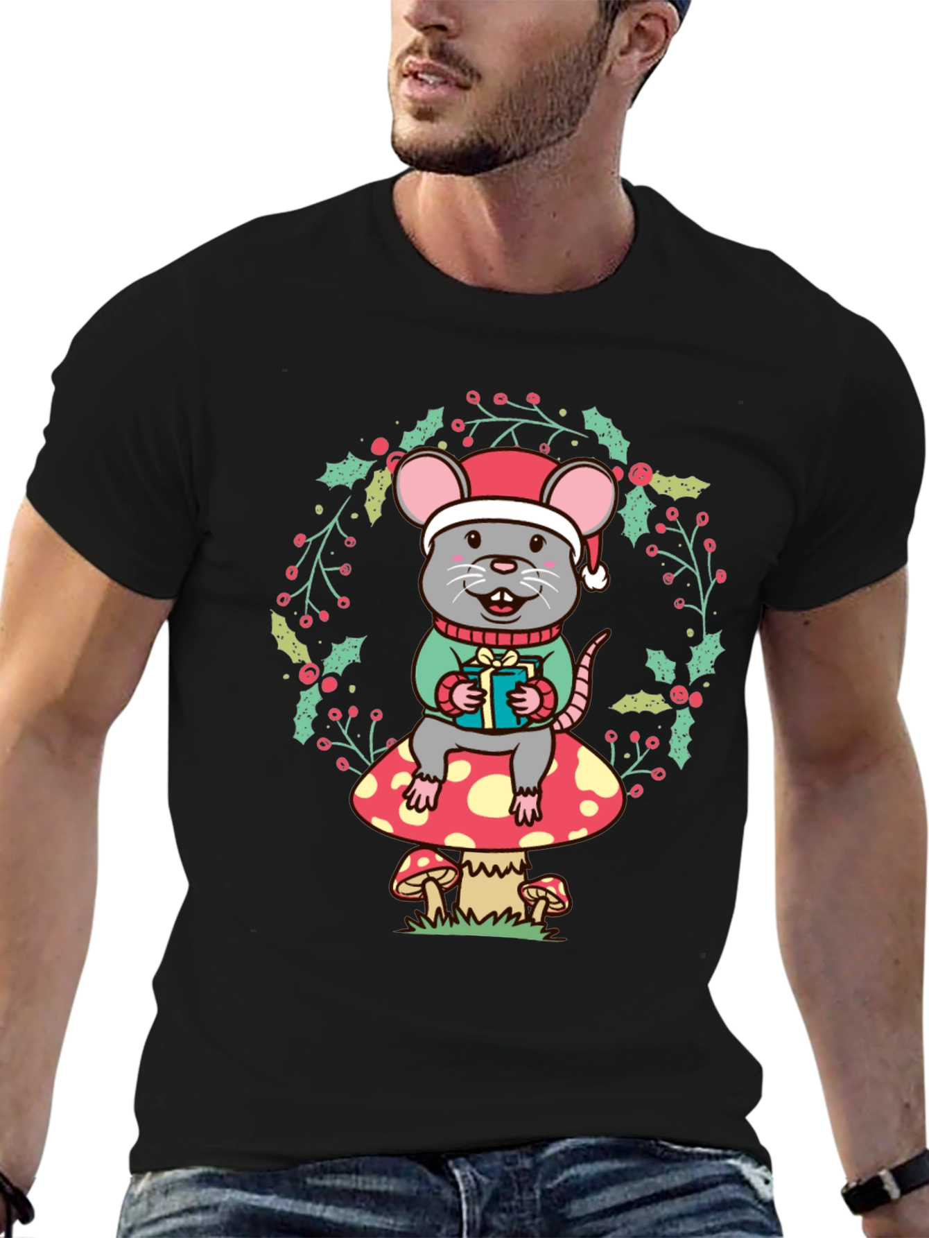 Festive Mouse T-Shirt