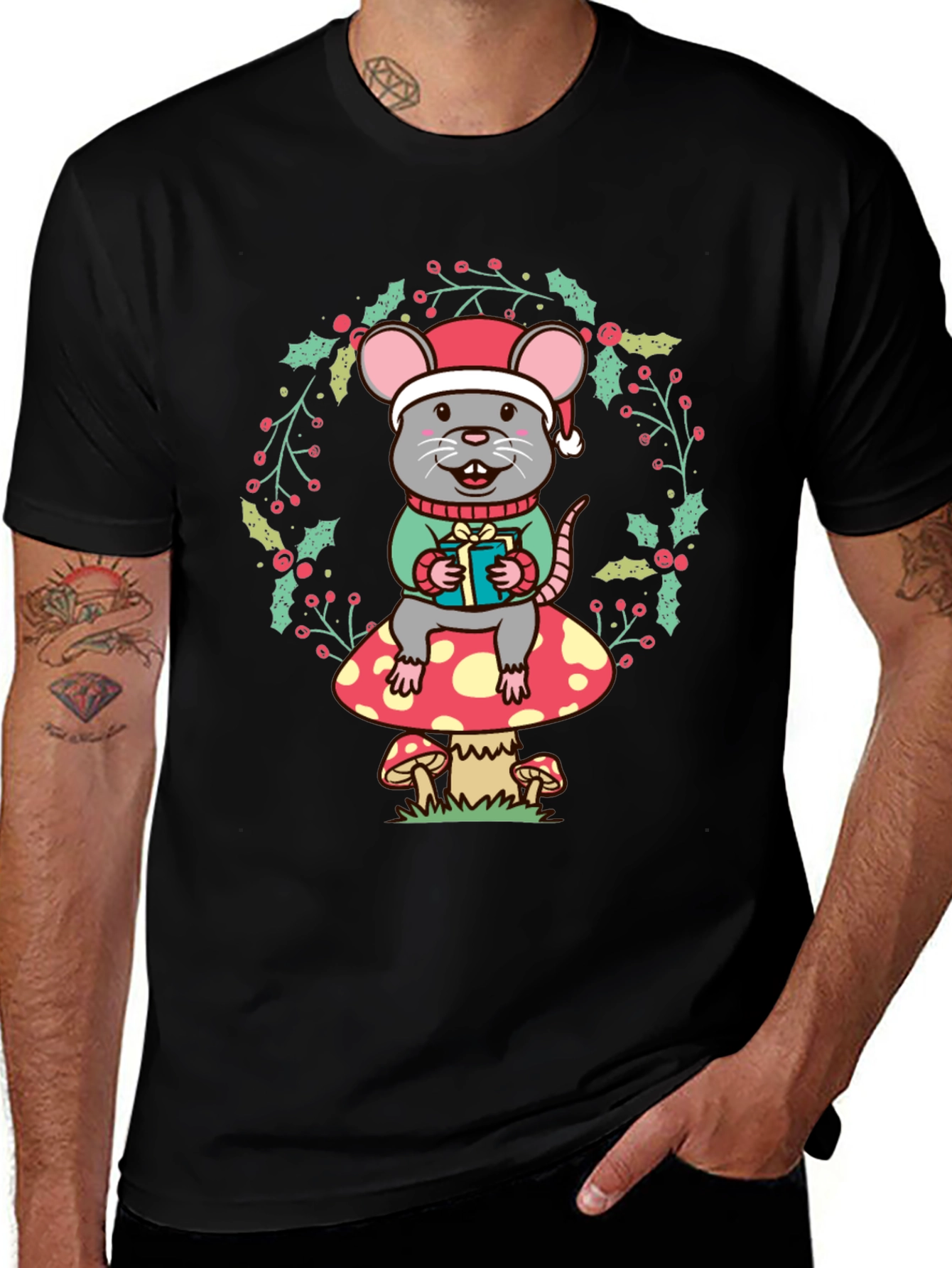 Festive Mouse T-Shirt