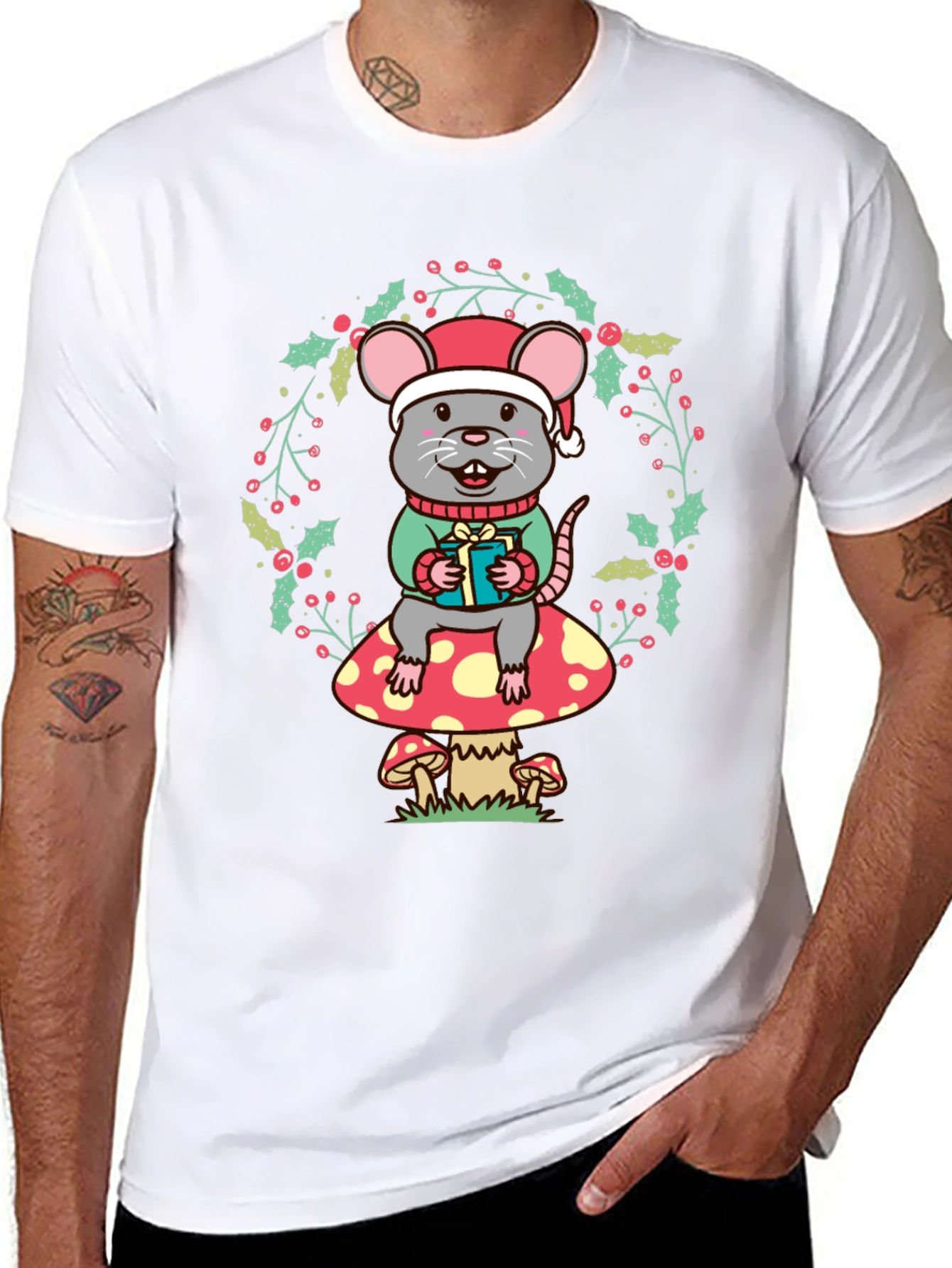 Festive Mouse T-Shirt