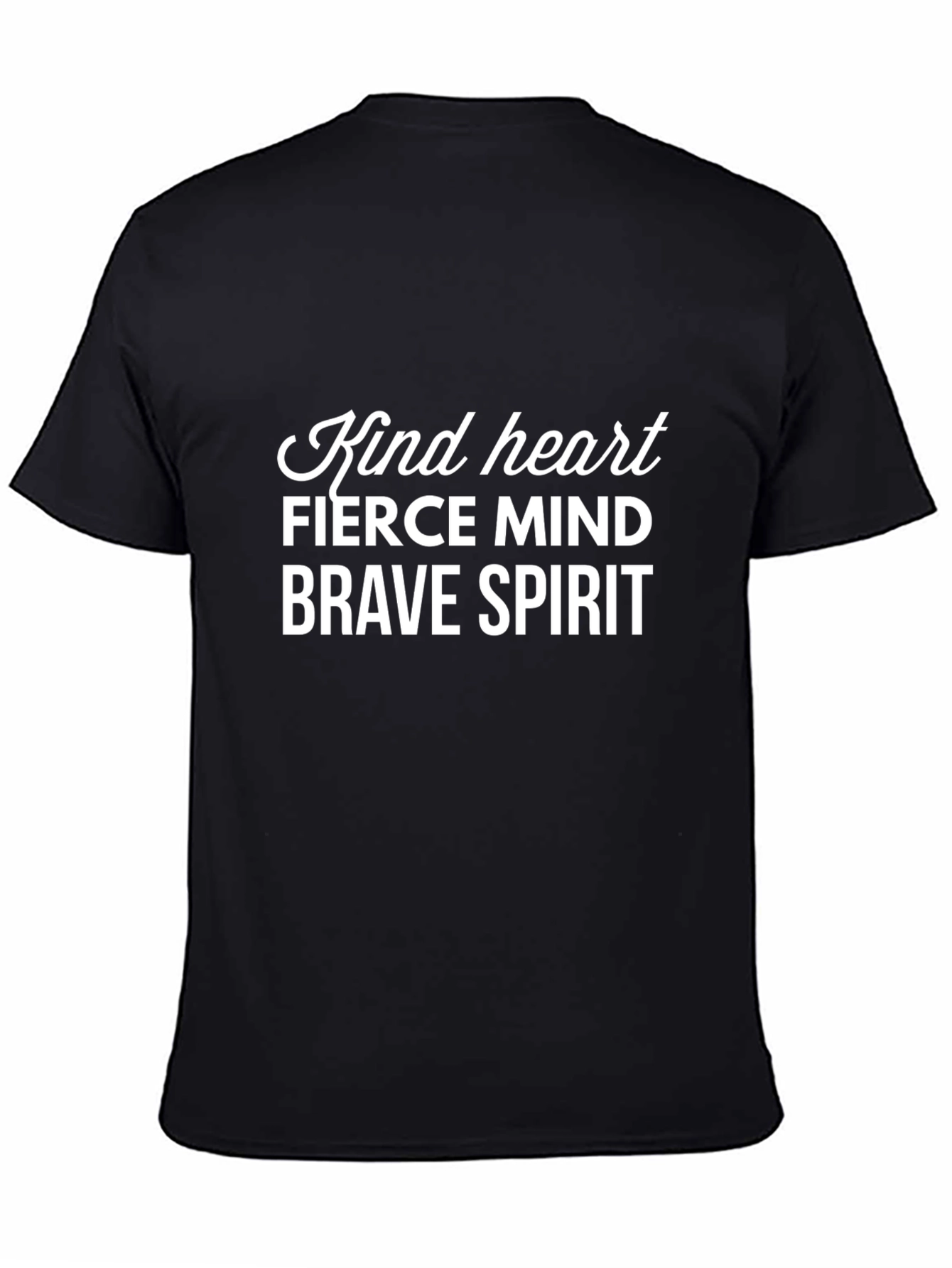 Kind Heart Fierce Mind Brave Spirit Graphic Tee
