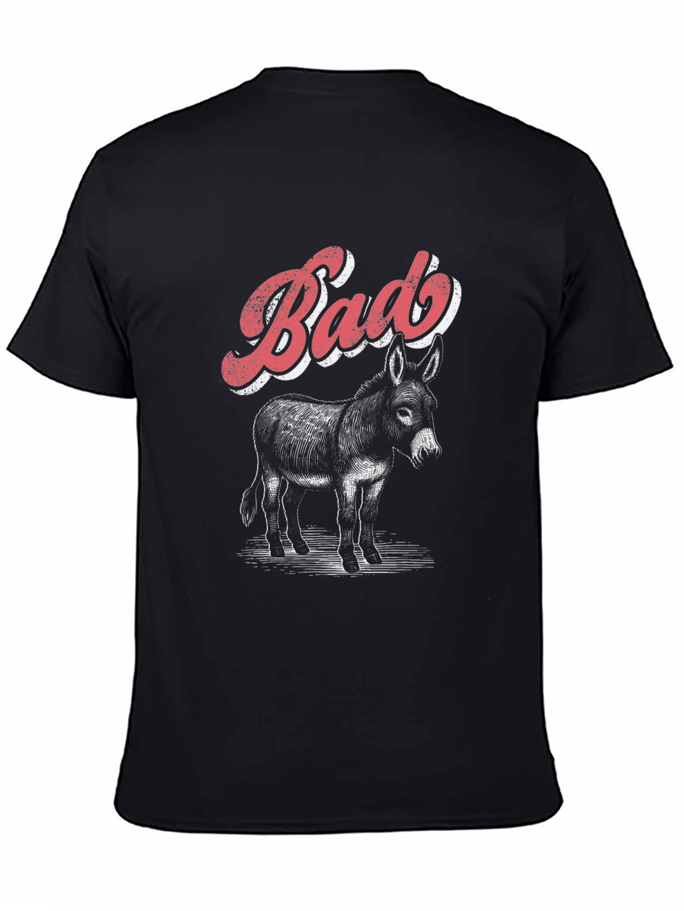 Bad Donkey Graphic T-Shirt - Black