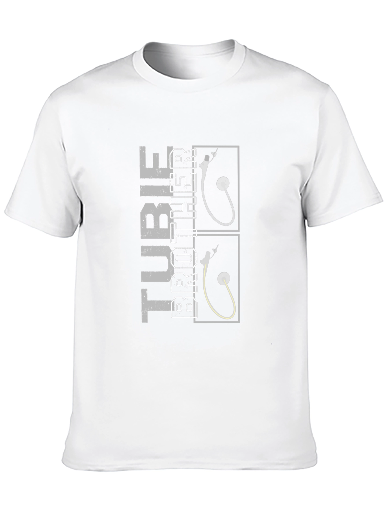 Tube Brother T-Shirt - Funny Medical Humor Tee