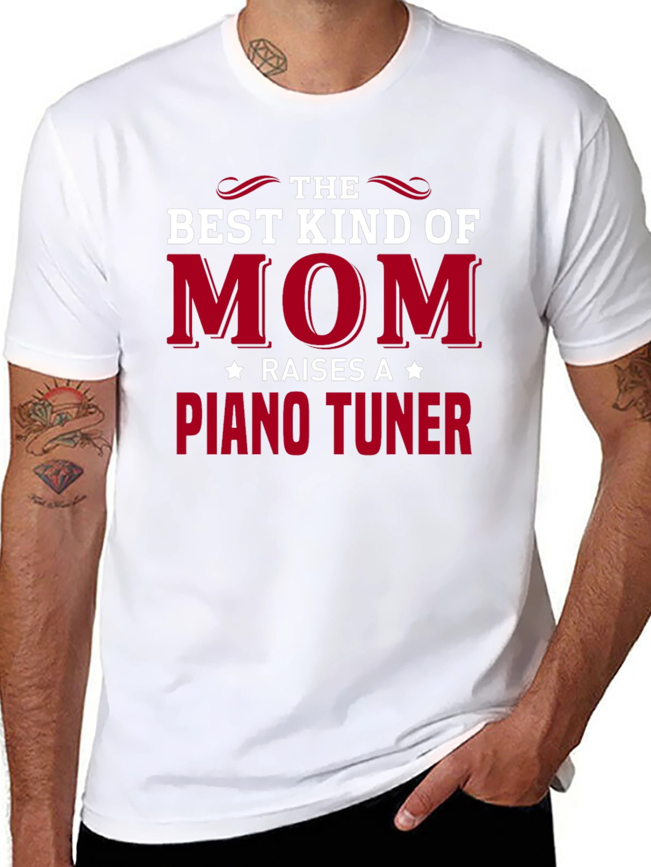 Best Kind of Mom Piano Tuner T-Shirt