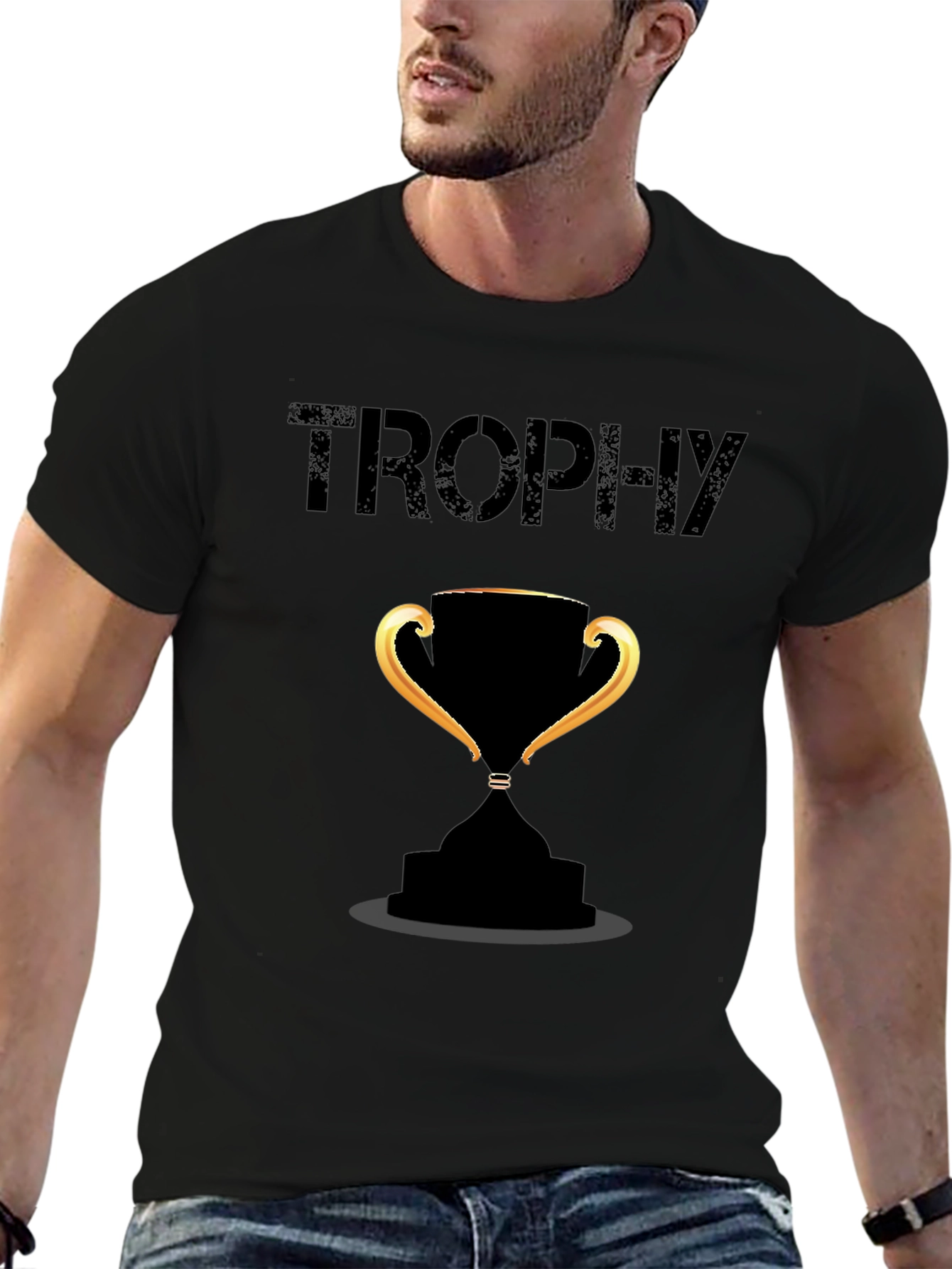 Trophy Graphic Black T-Shirt
