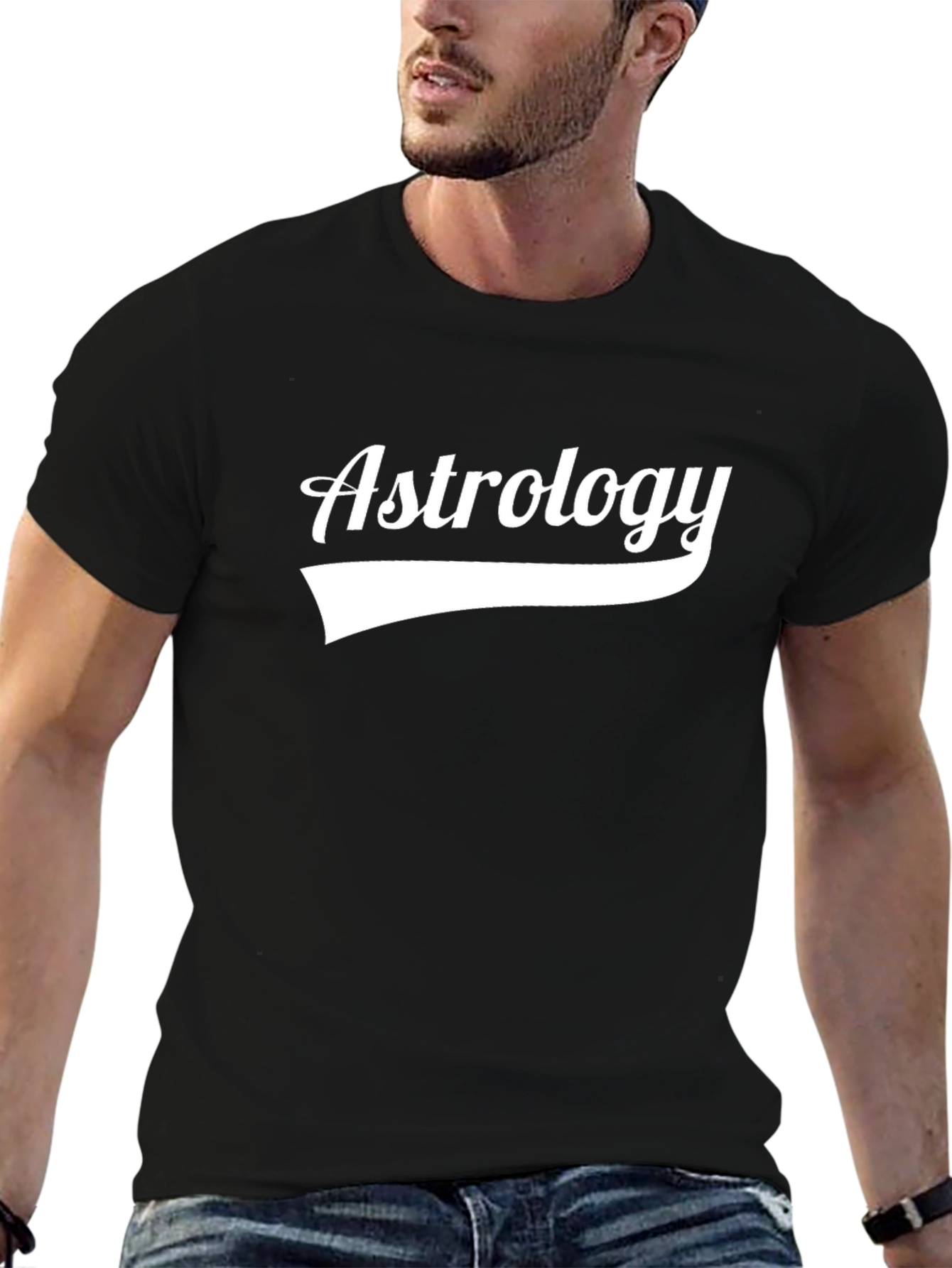 Astrology T-Shirt - Classic Design in Black