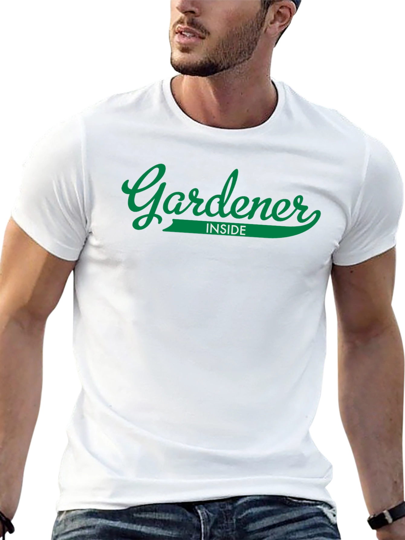 Gardener Inside Graphic T-Shirt - Black