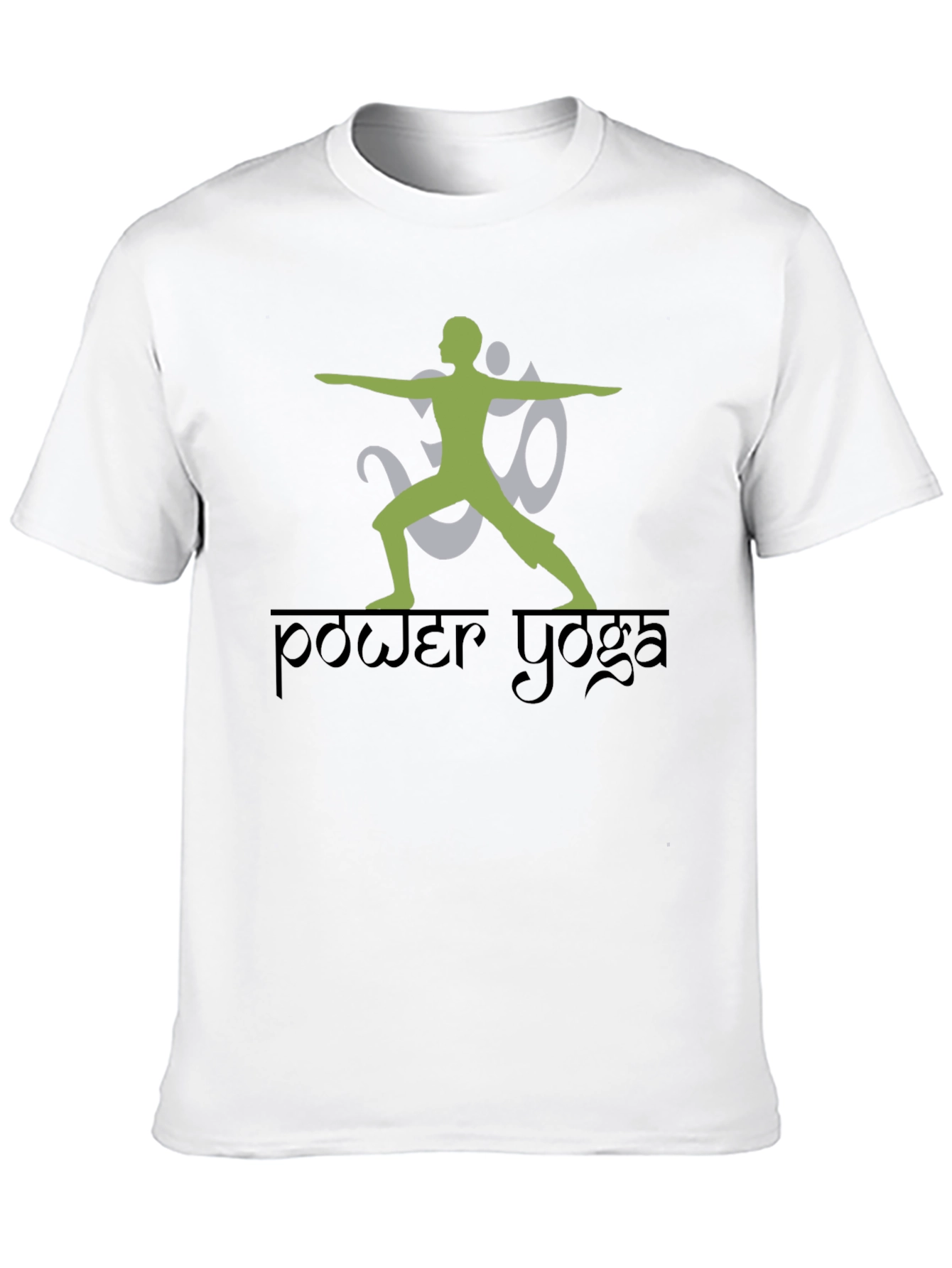 Power Yoga Black T-Shirt