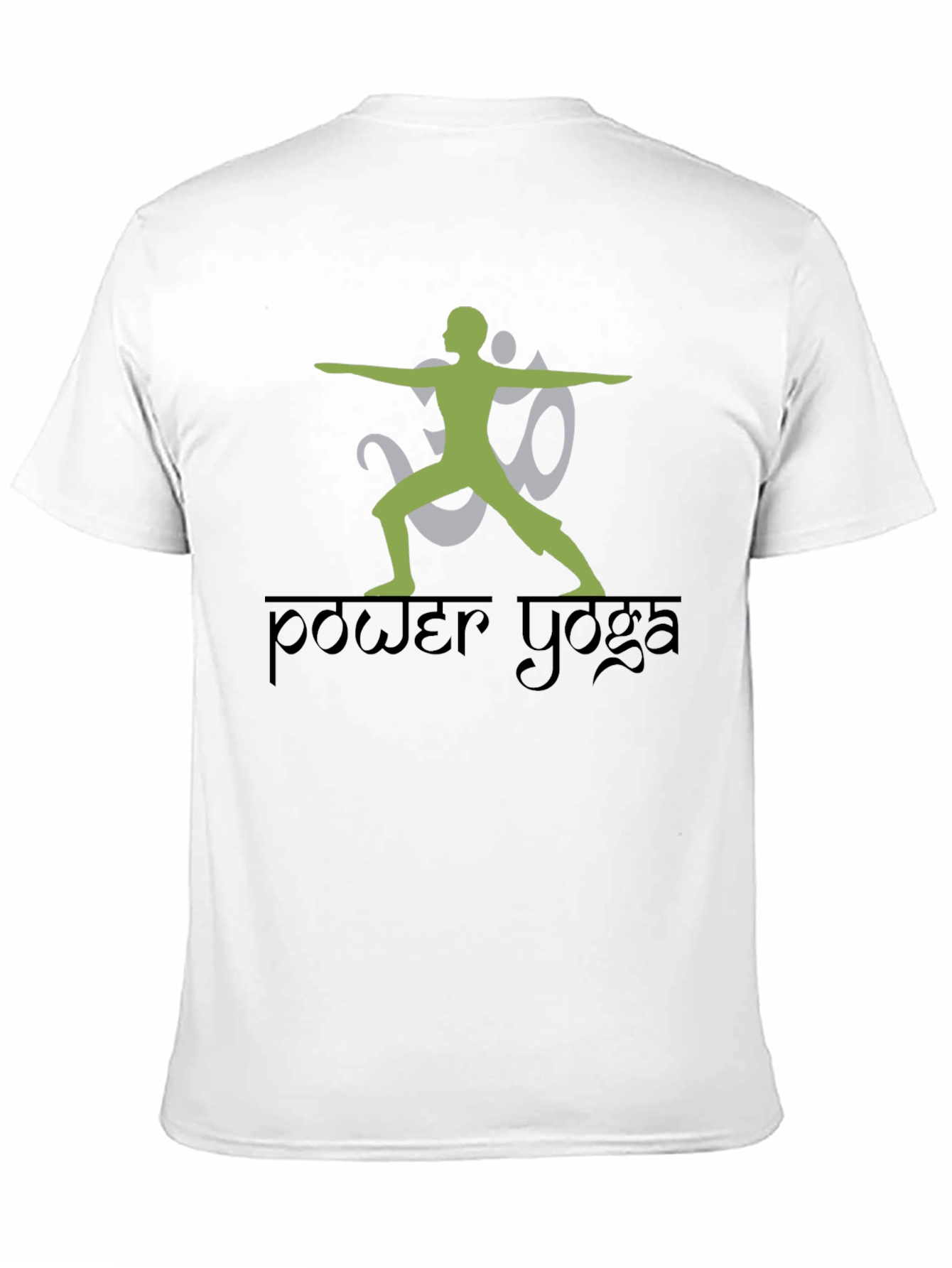 Power Yoga Black T-Shirt