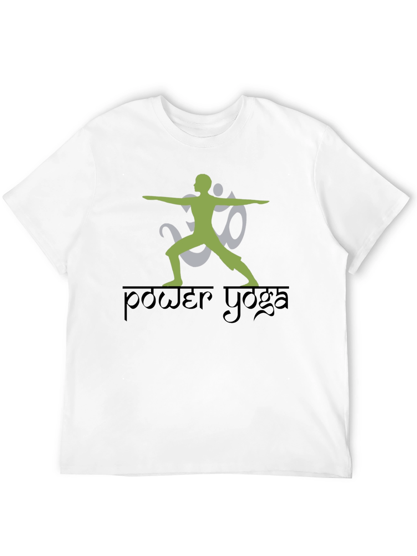 Power Yoga Black T-Shirt
