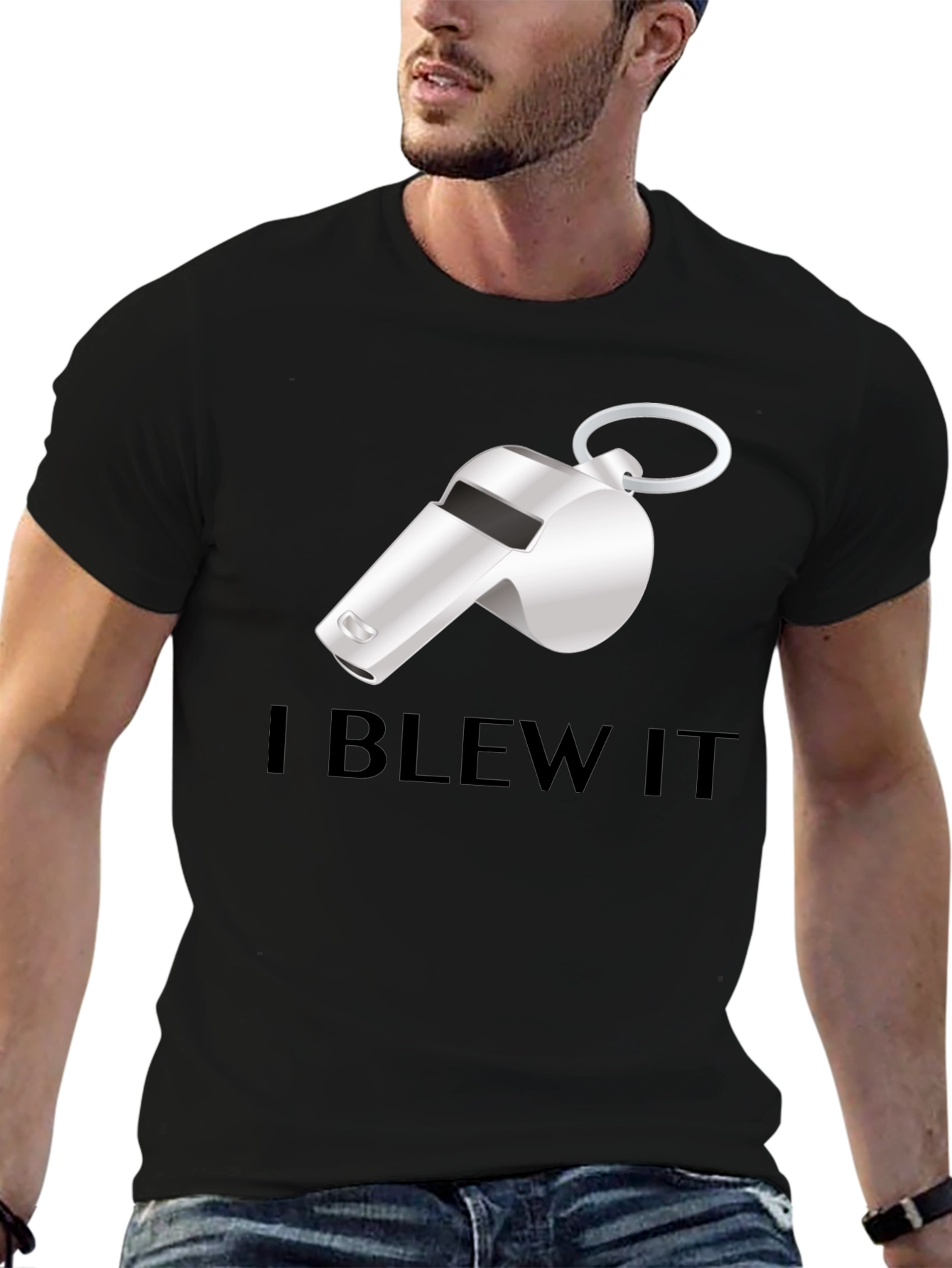 I Blew It Whistle T-Shirt