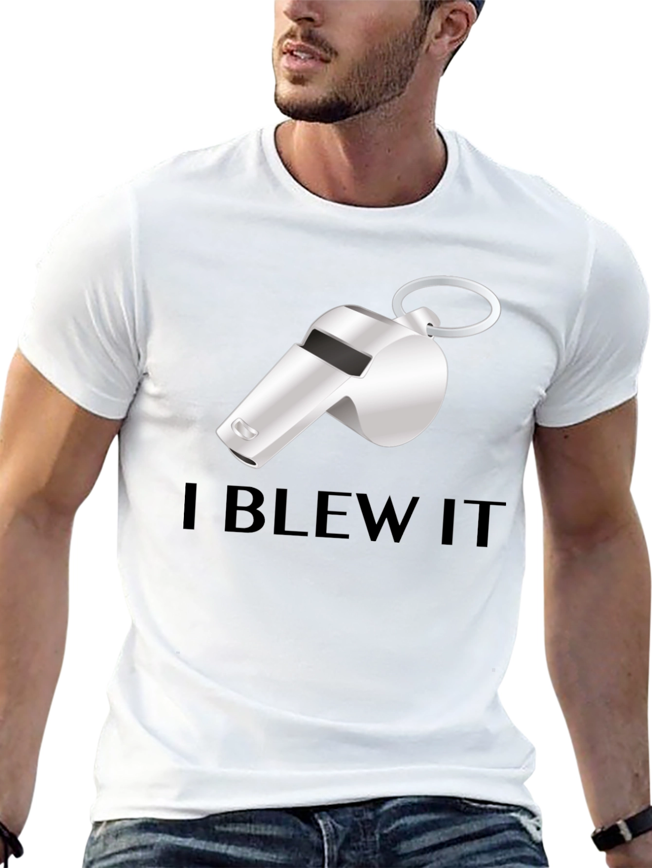 I Blew It Whistle T-Shirt