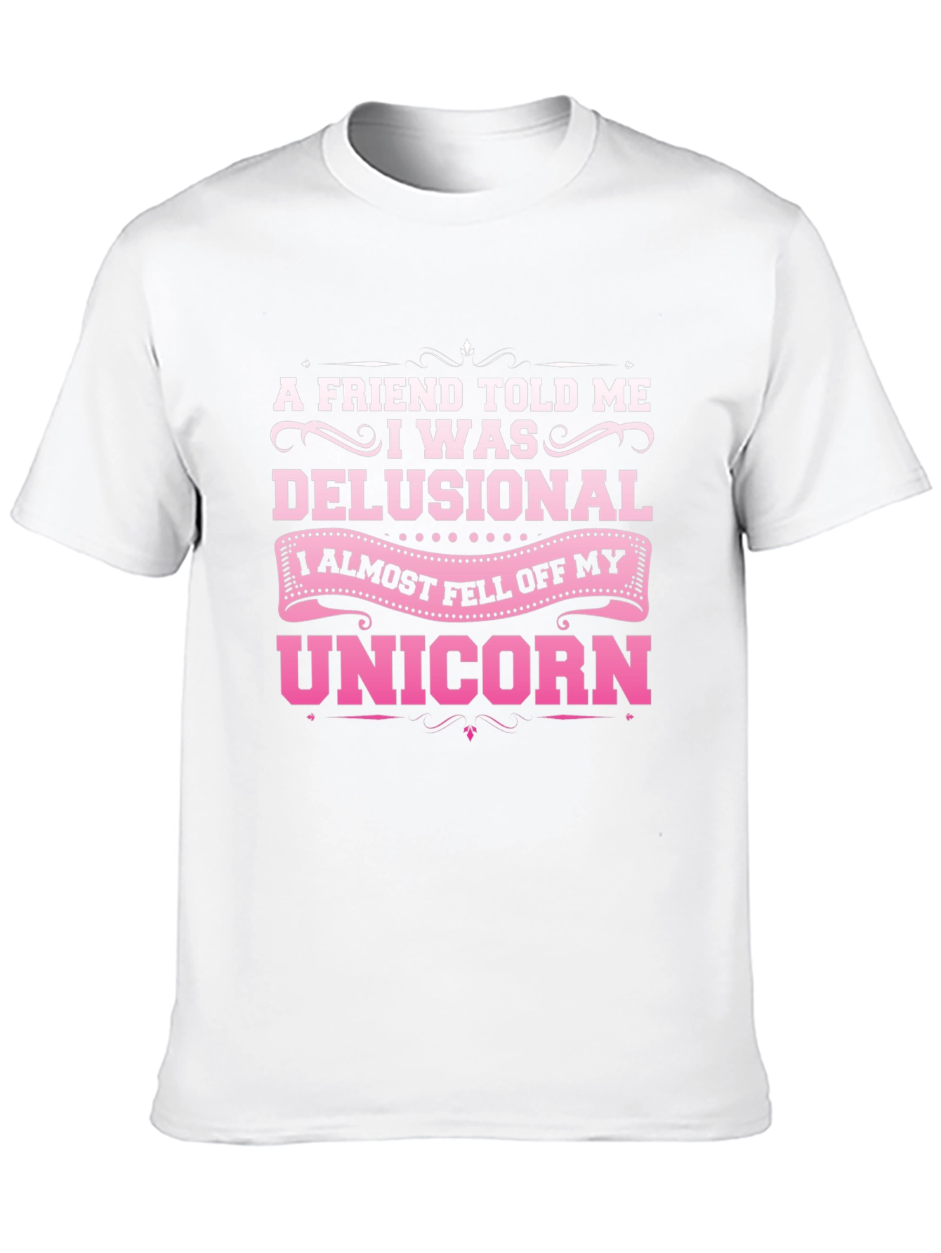 Delusional Unicorn Graphic Tee