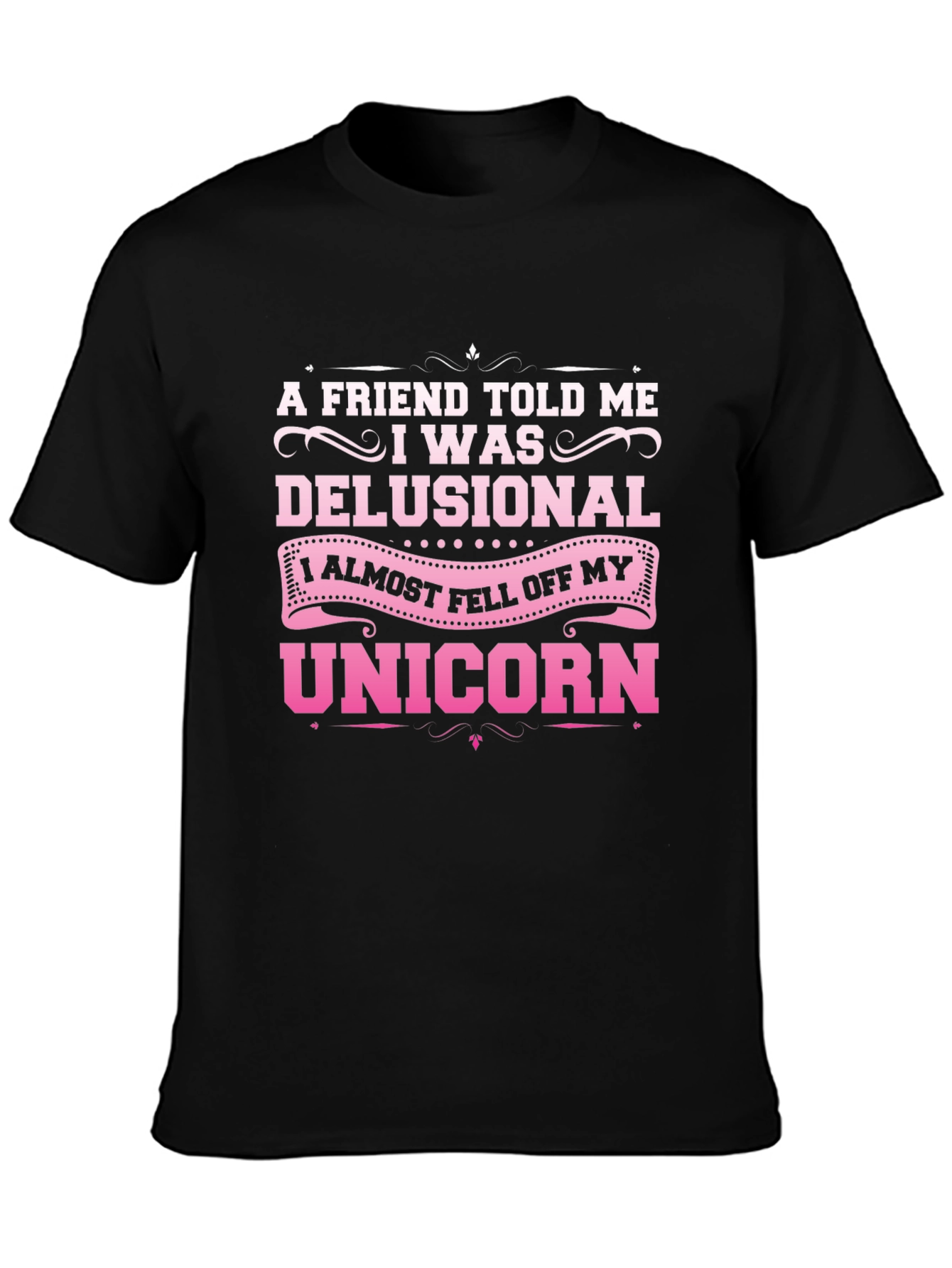 Delusional Unicorn Graphic Tee