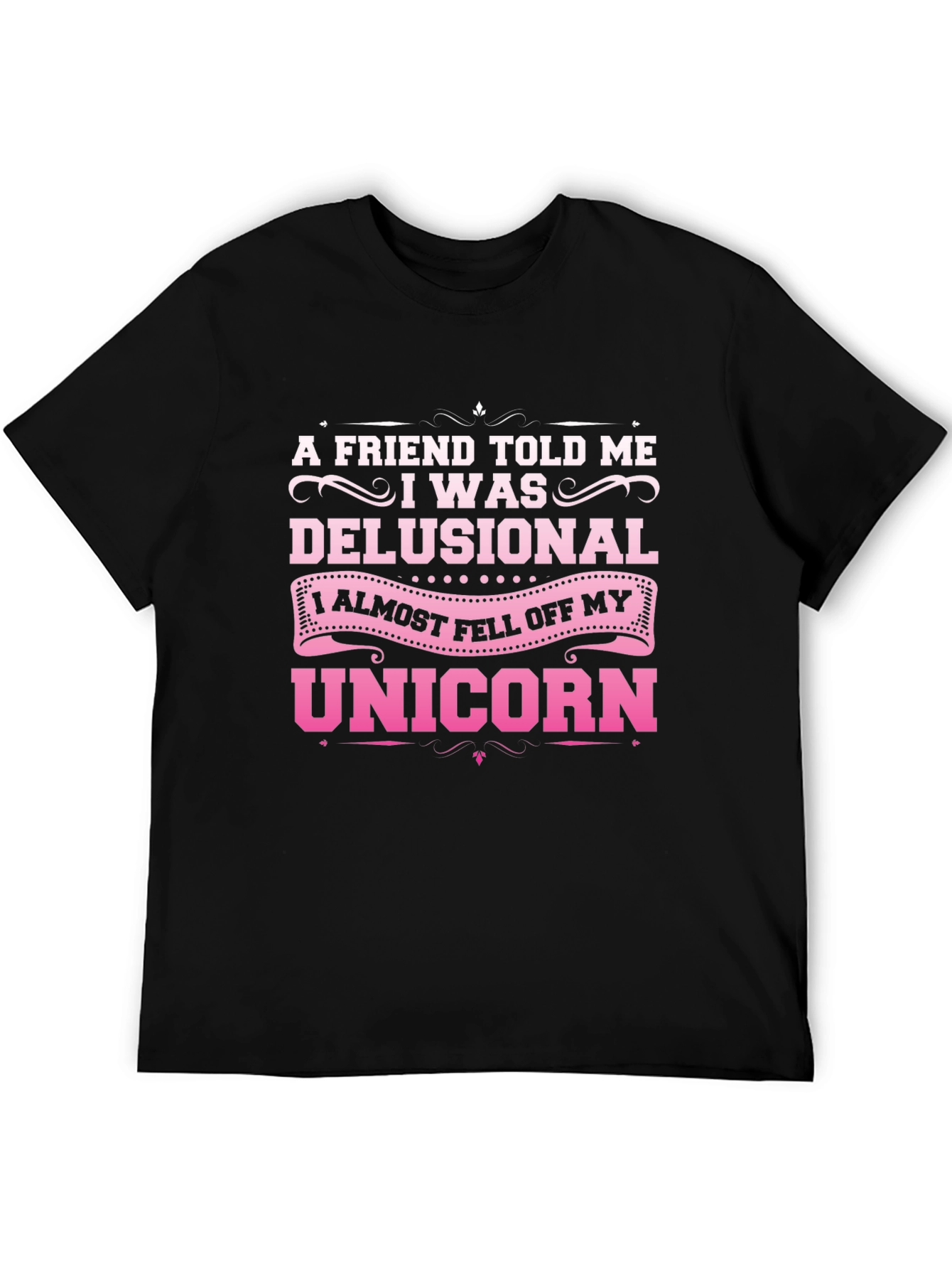 Delusional Unicorn Graphic Tee