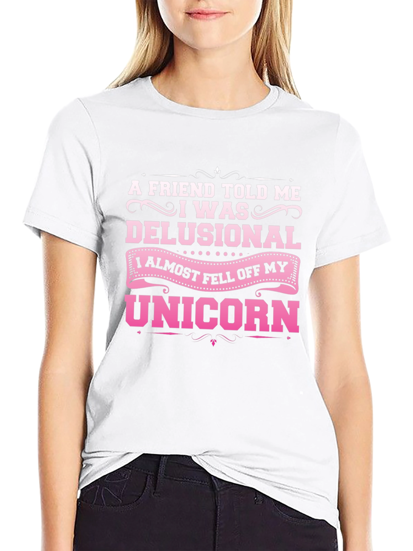 Delusional Unicorn Graphic Tee