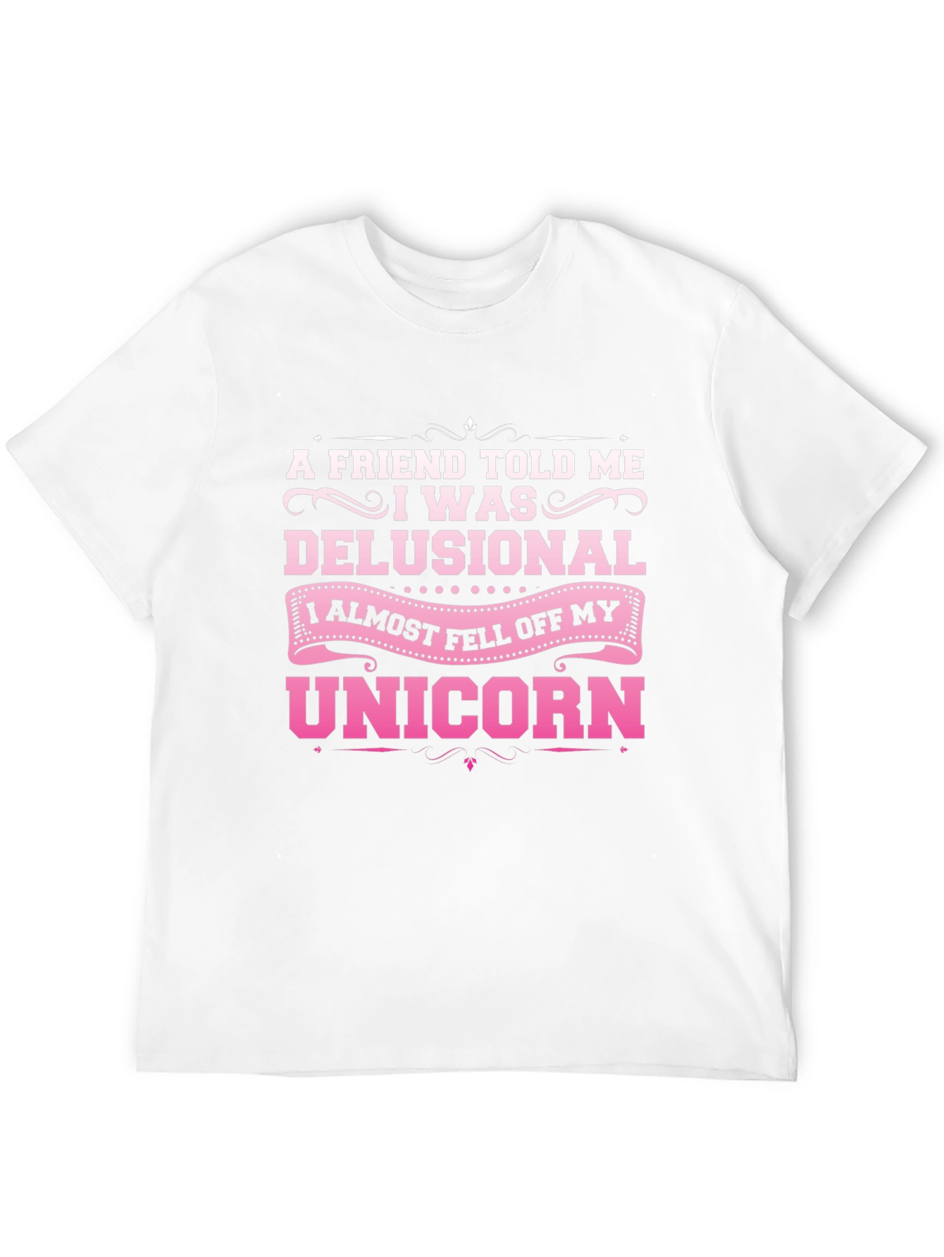 Delusional Unicorn Graphic Tee