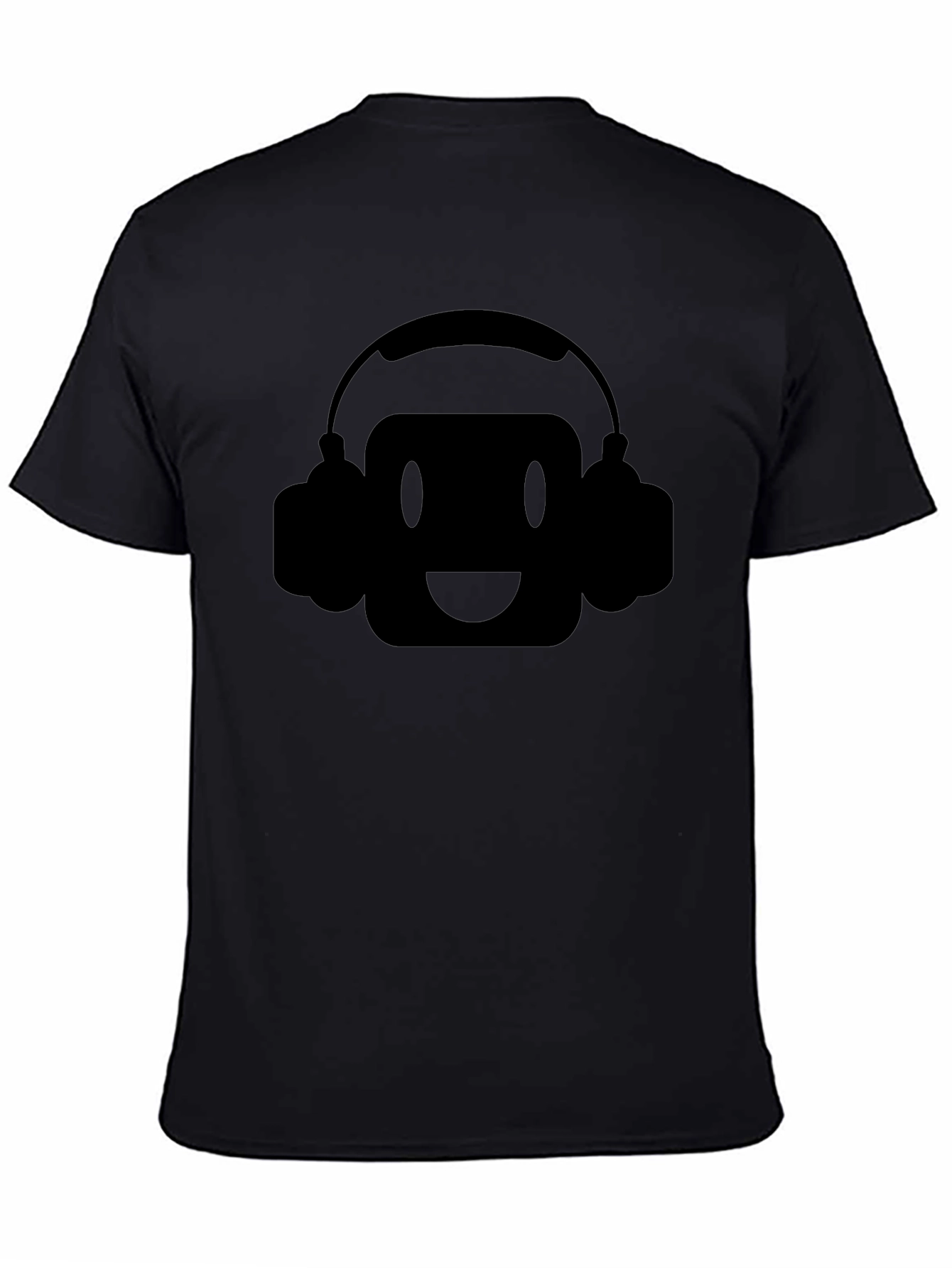 DJ Robot Graphic Black T-Shirt