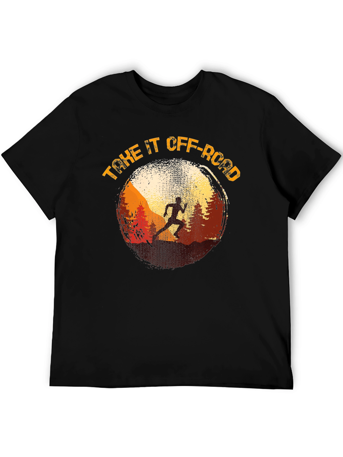 Off-Road Running T-Shirt - Adventure Graphic Tee
