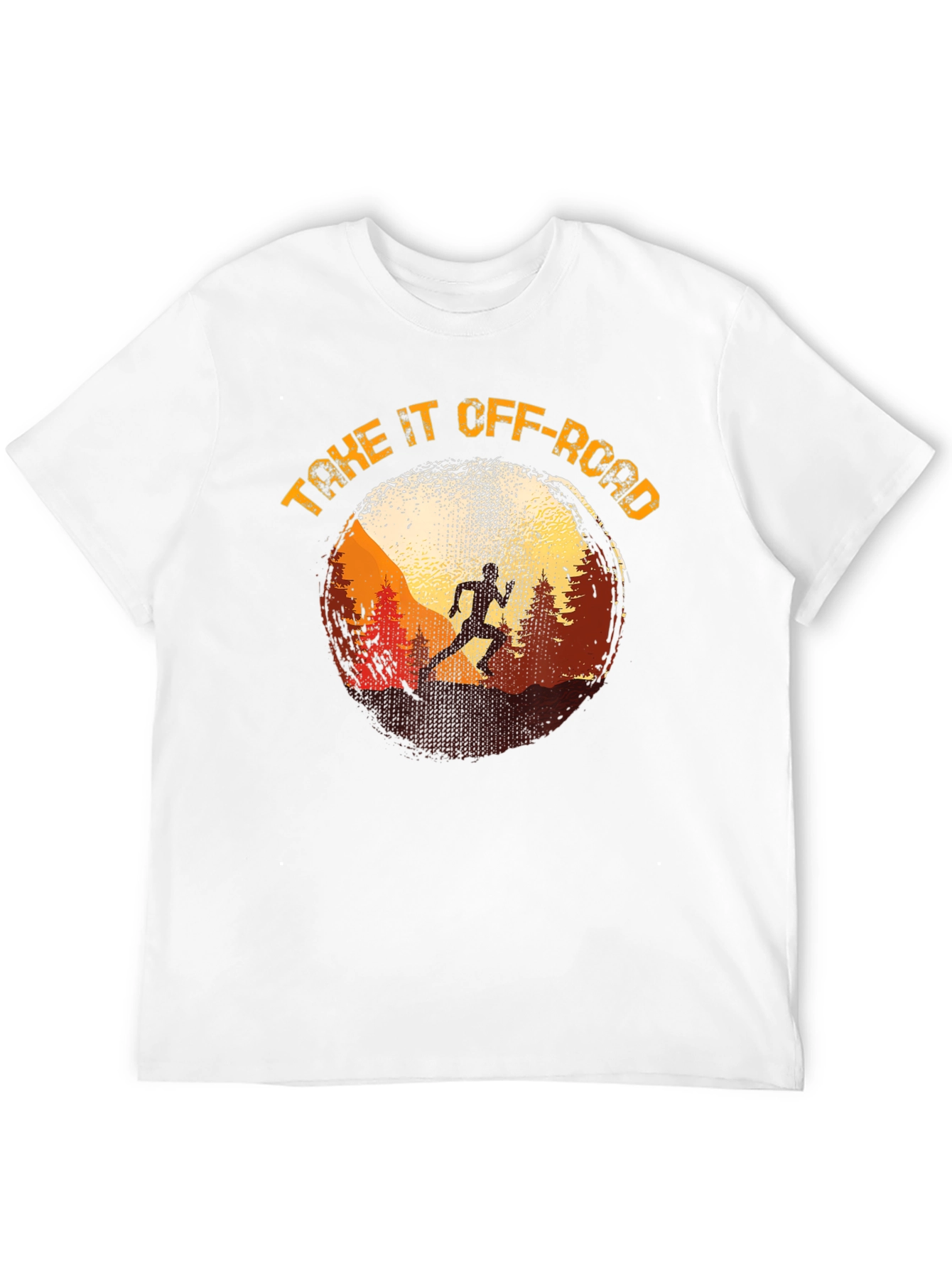 Off-Road Running T-Shirt - Adventure Graphic Tee