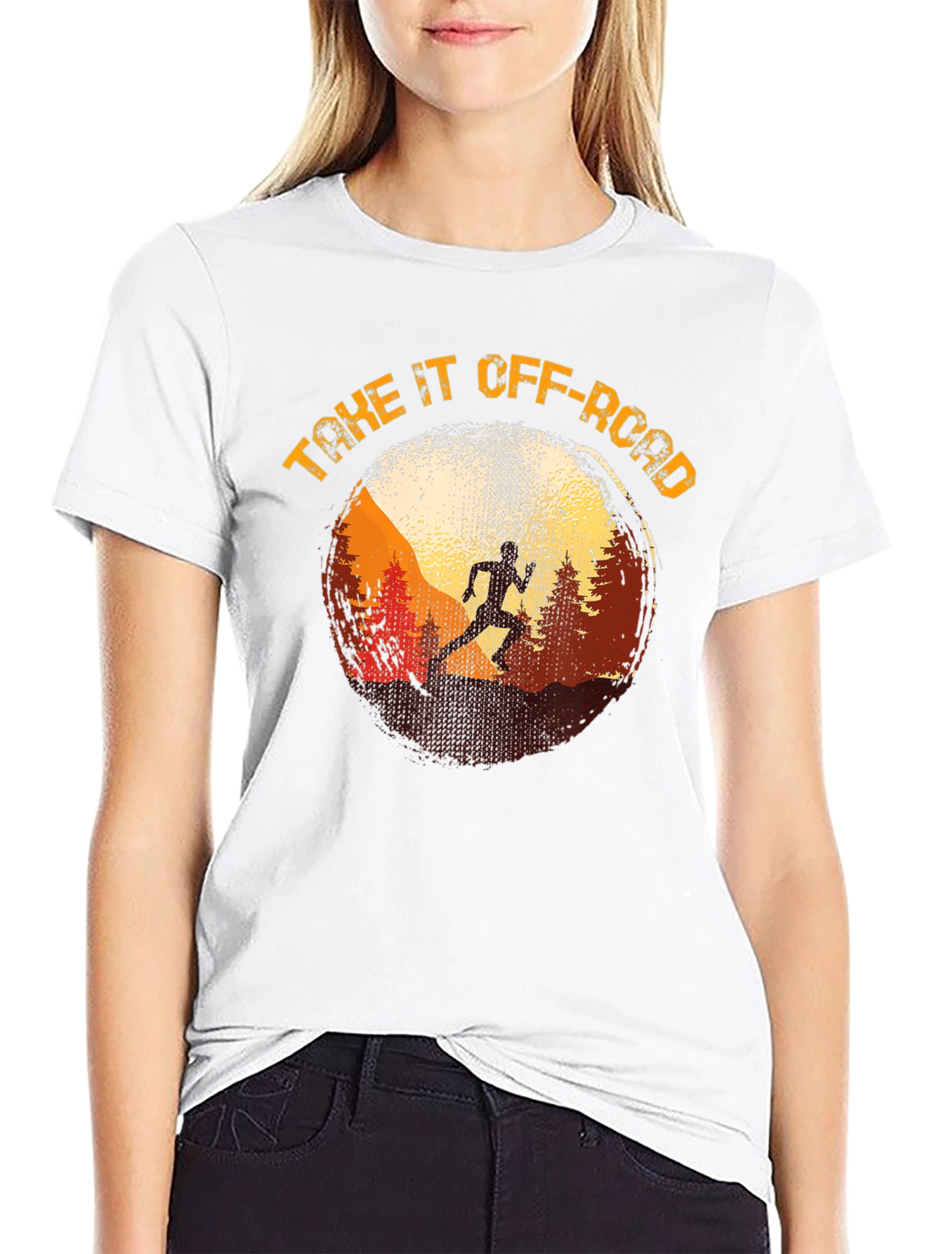 Off-Road Running T-Shirt - Adventure Graphic Tee