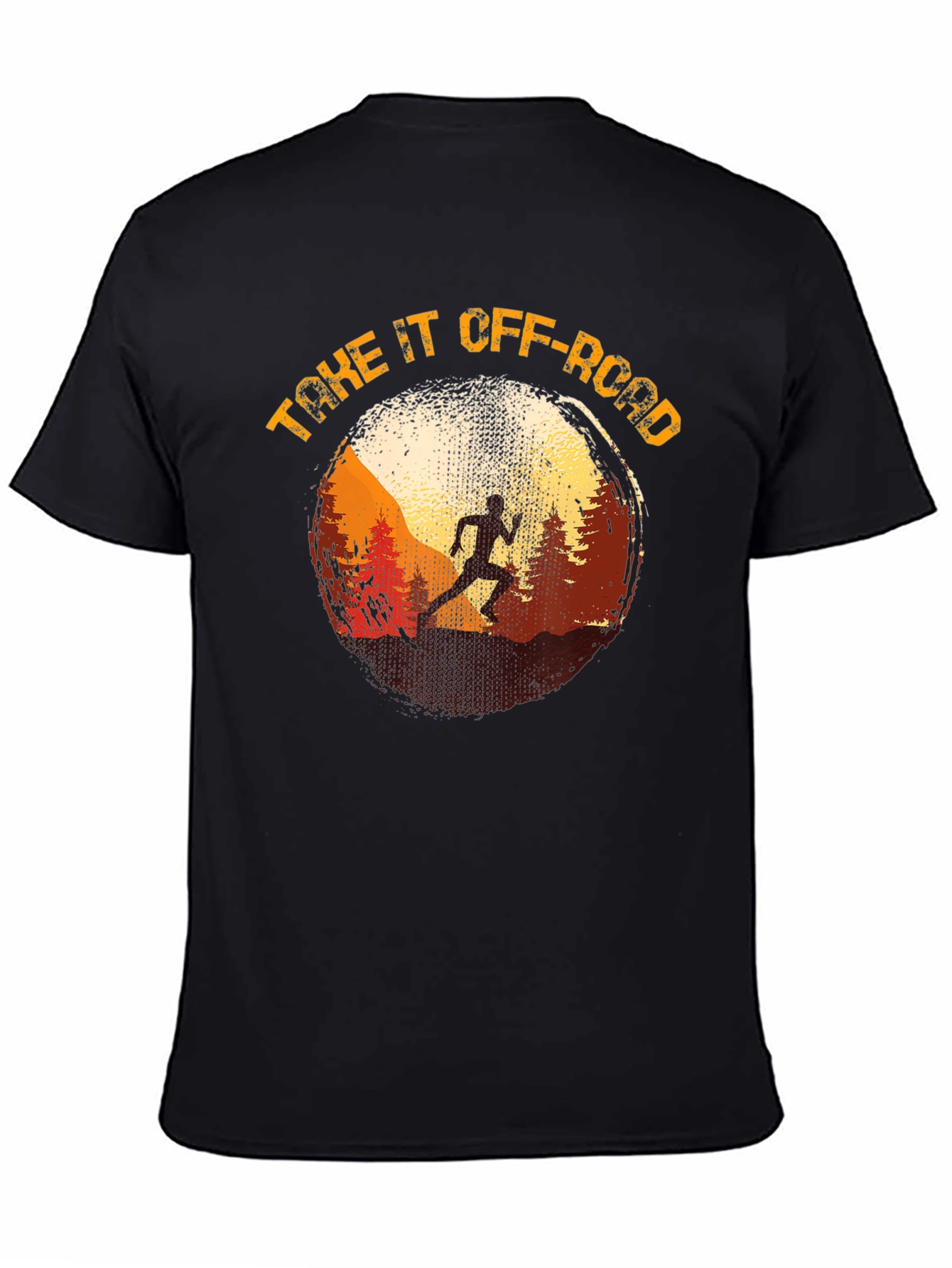 Off-Road Running T-Shirt - Adventure Graphic Tee