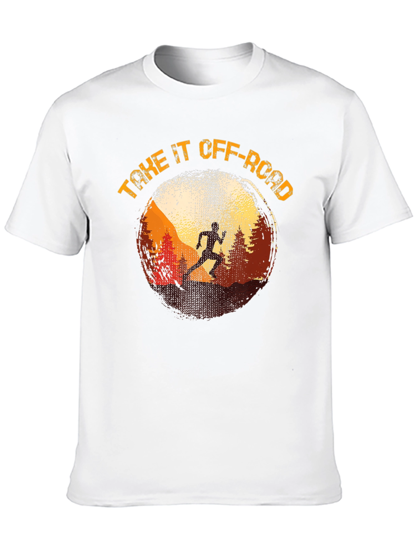 Off-Road Running T-Shirt - Adventure Graphic Tee