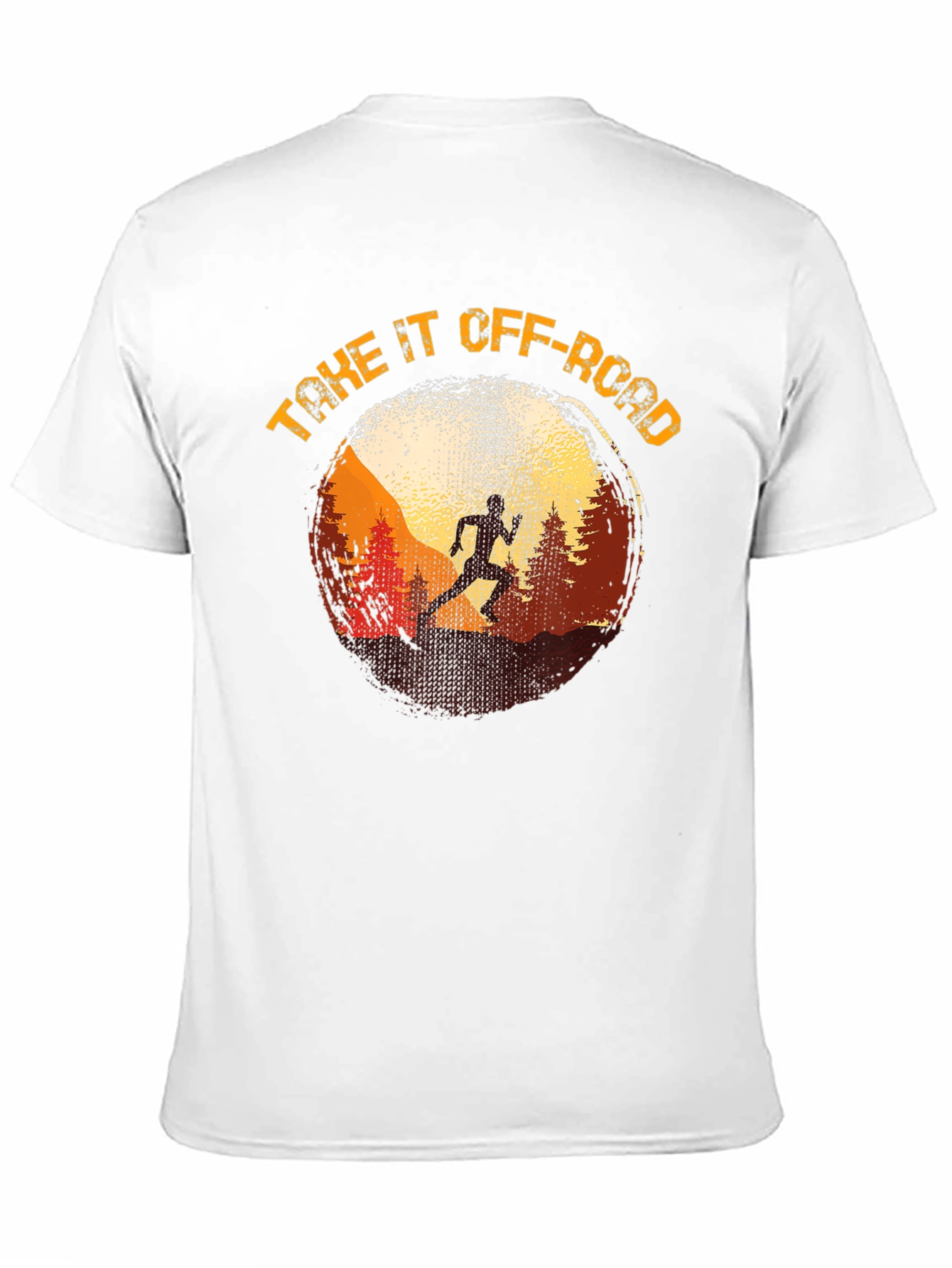 Off-Road Running T-Shirt - Adventure Graphic Tee