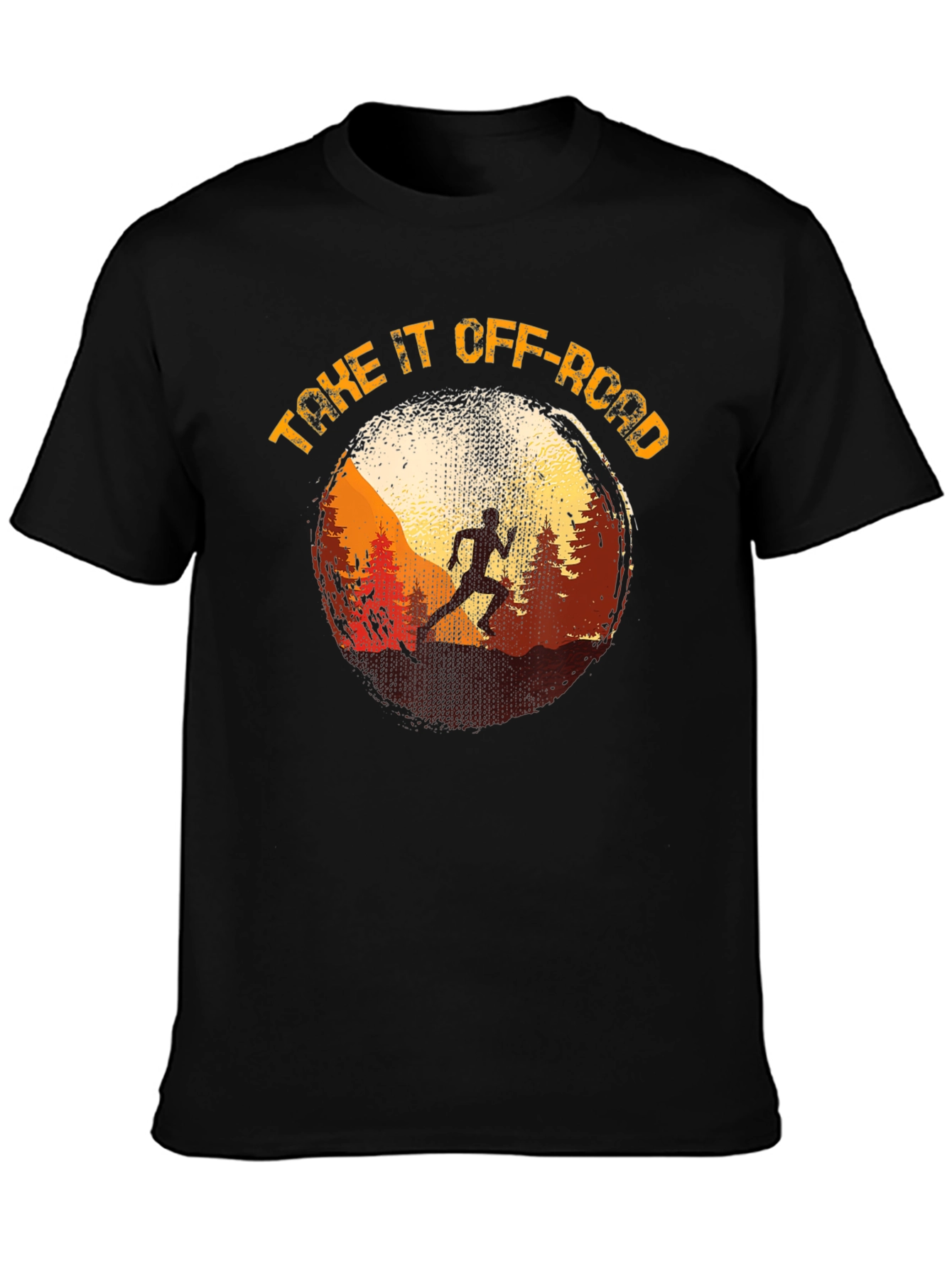Off-Road Running T-Shirt - Adventure Graphic Tee